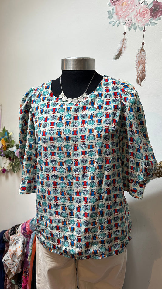 Maisy Owl Top Size 10