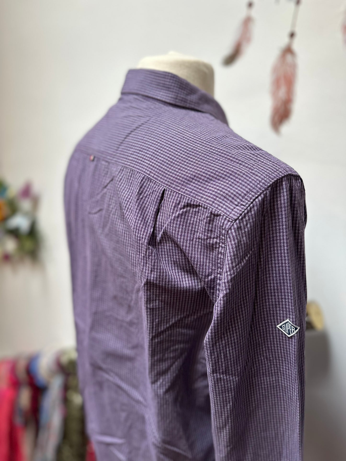 Superdry Shirt Size L Small Fitting