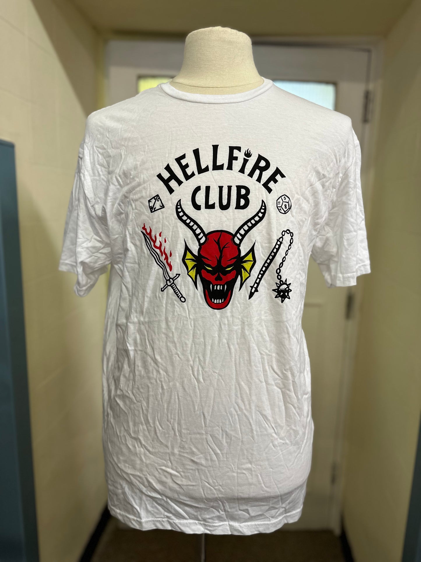 Gildan Hellfire Club 100% Cotton Tshirt, Size L