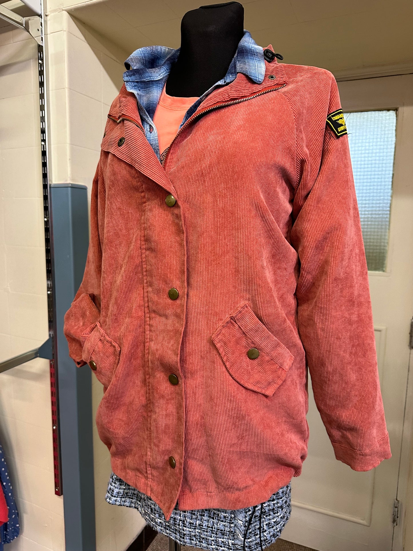 Zaful Corduroy Jacket, Size 12