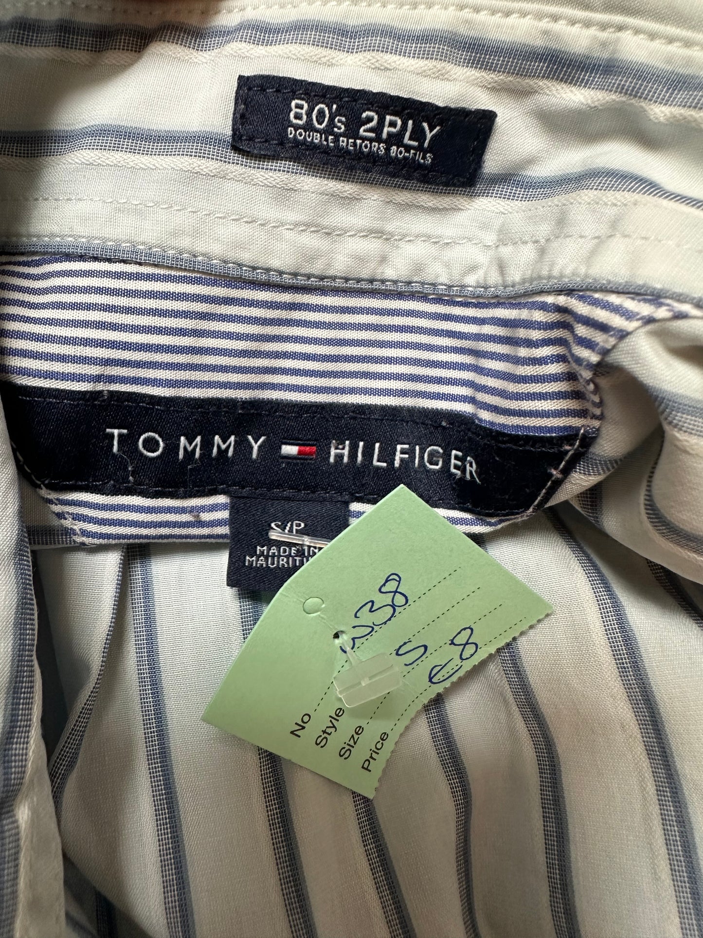 Designer 100% Cotton Tommy Hilfiger Shirt Size S