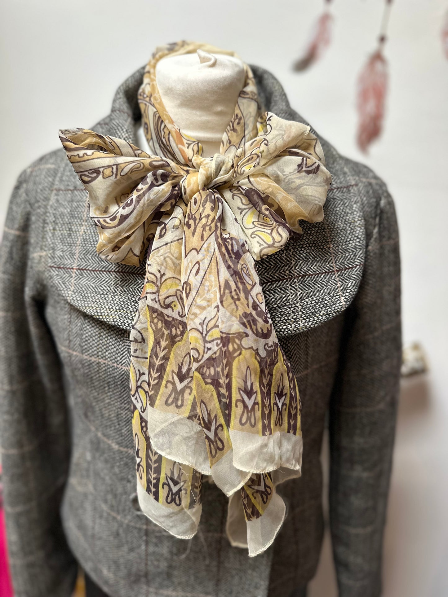 Silk Blend Scarf