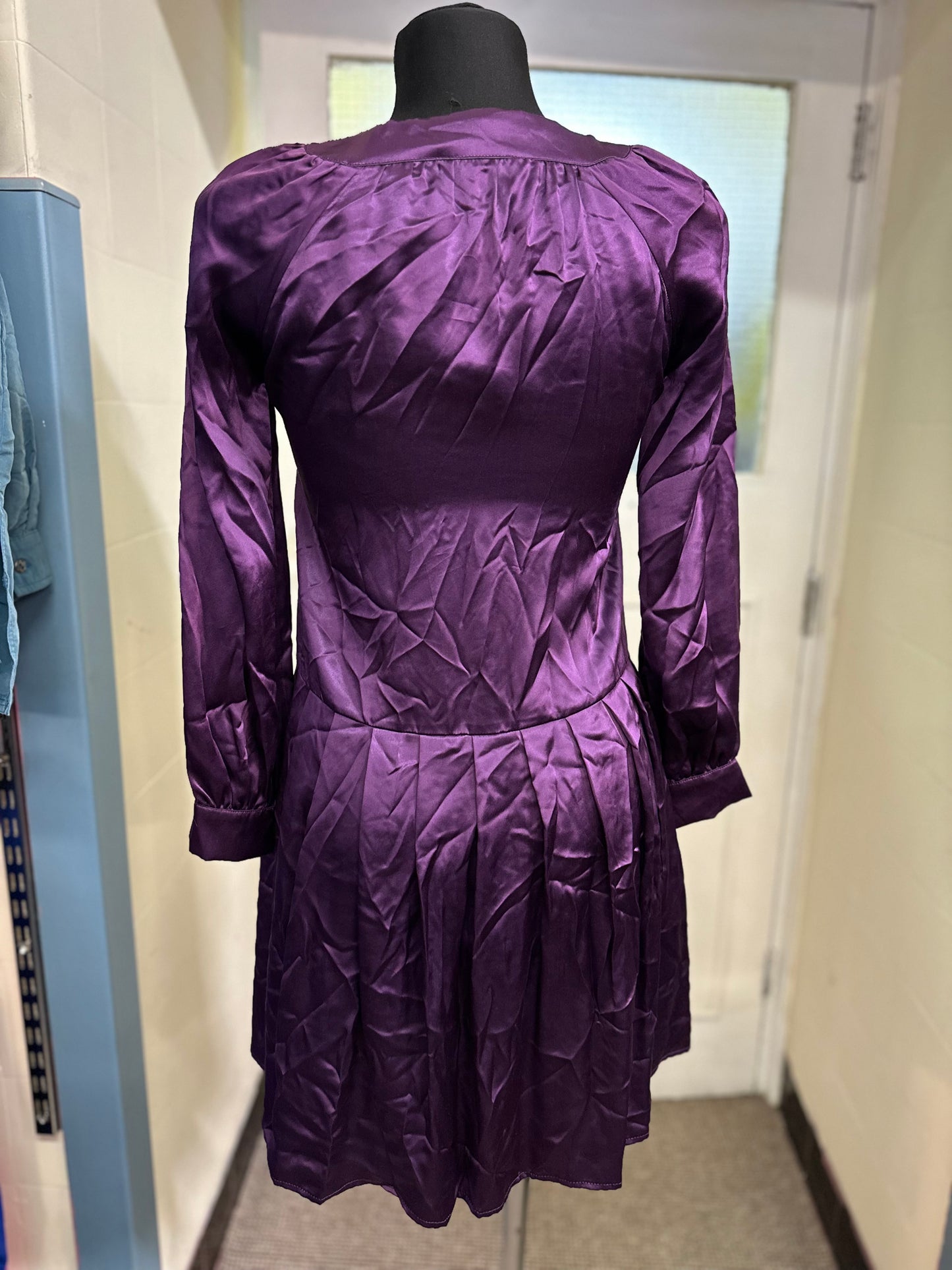 Designer La Mantine 100% Silk Dress RRP €287!!! Size 6 or Children’s Size 12-13