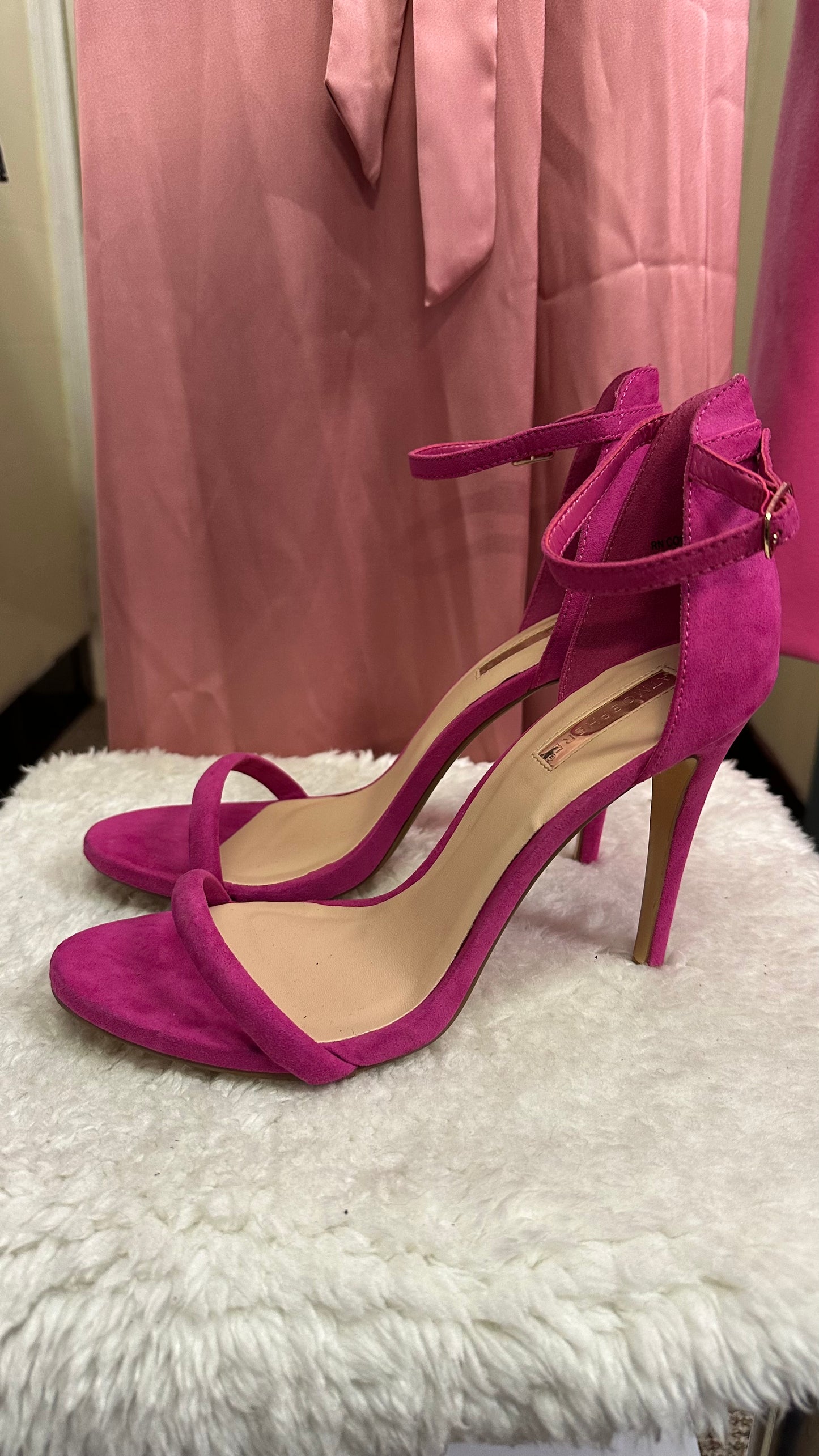 Atmosphere Pink Heels Size 7 As New