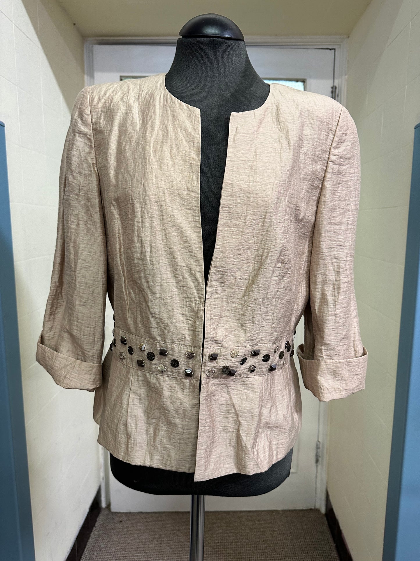 Gerry Webber Cropped Jacket, Size 12