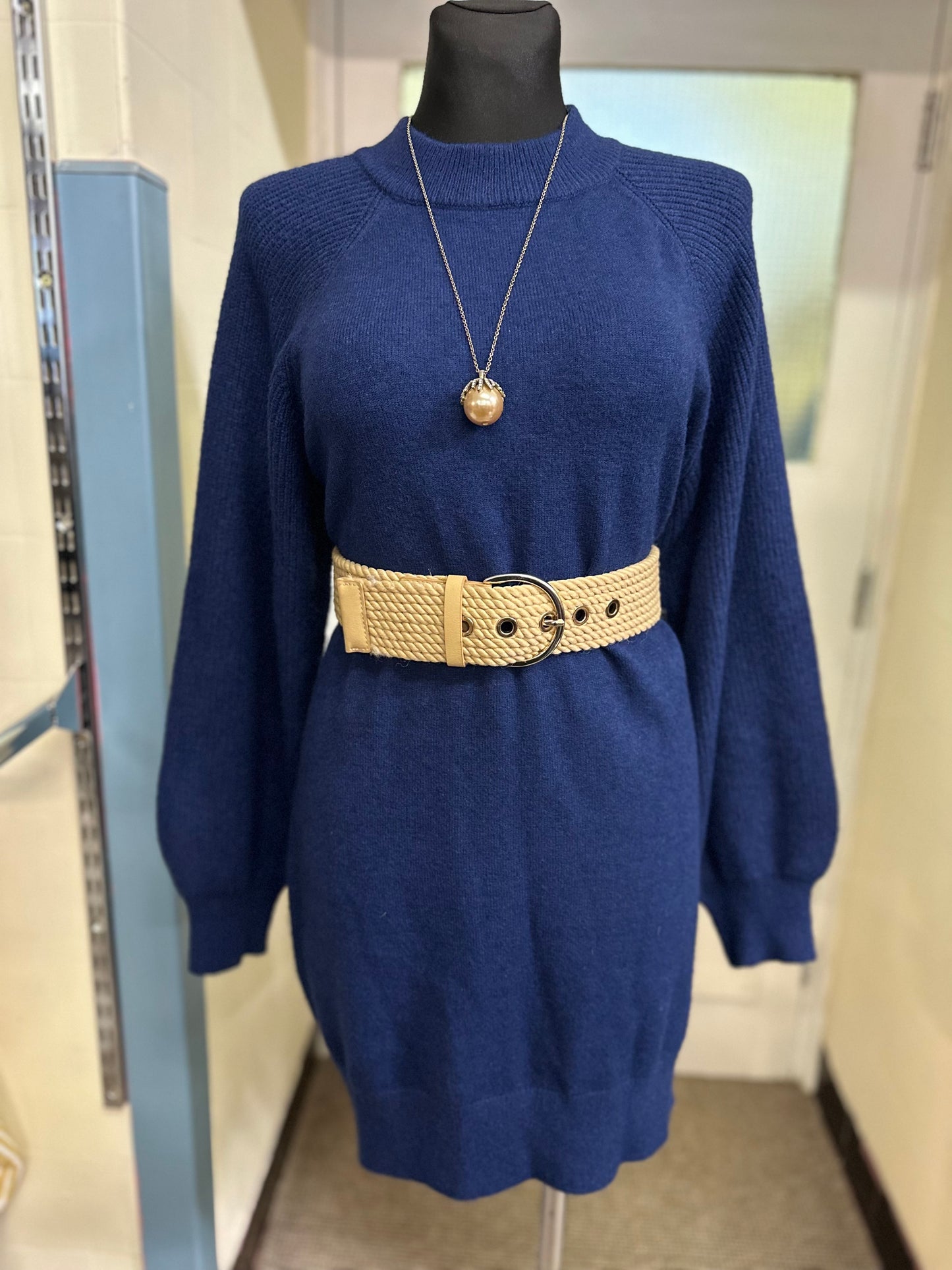 Stretchy Beige Belt Best Fit Size S