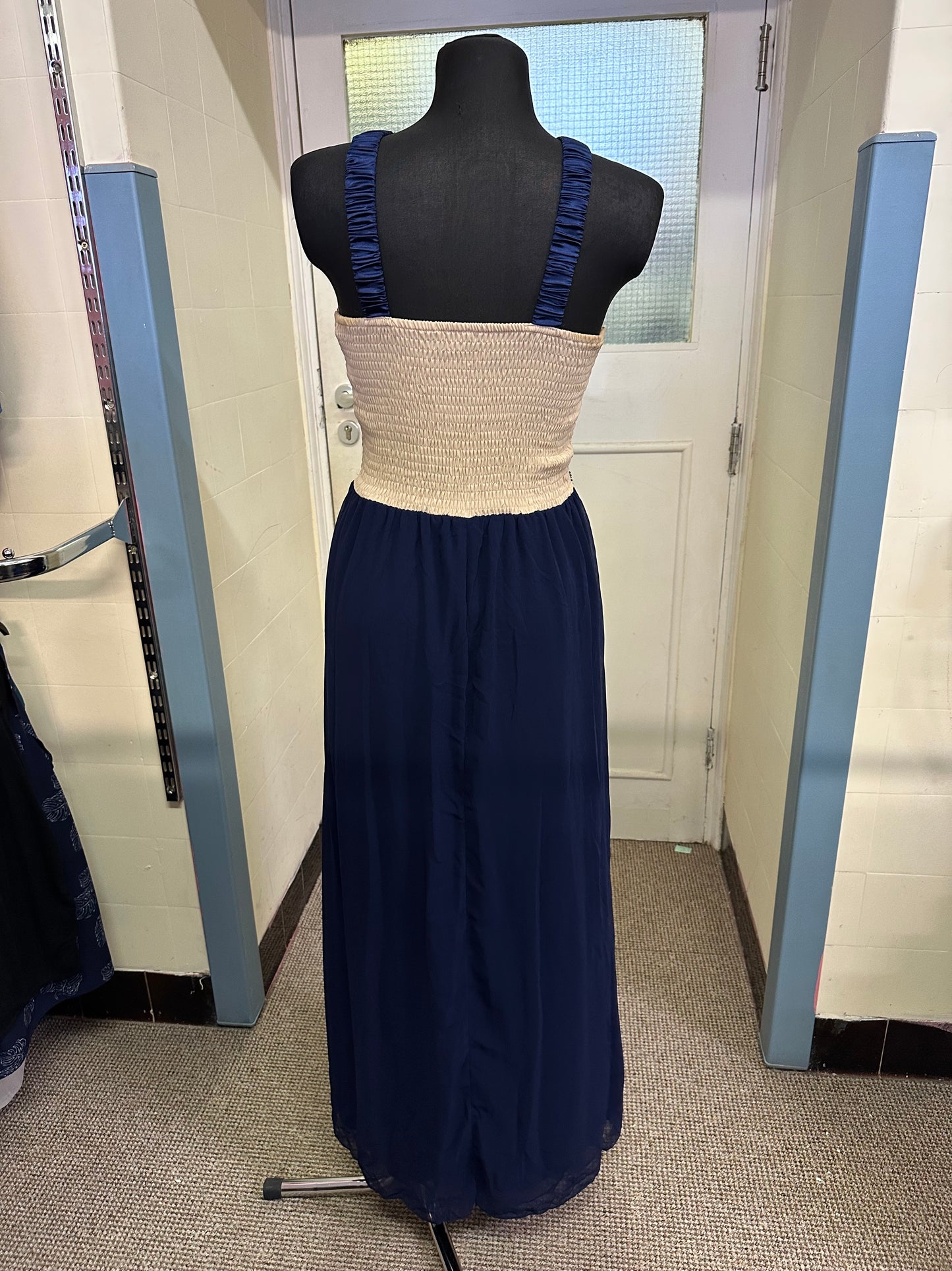 Little Mistress Navy Occasion Wear Dress Size 10