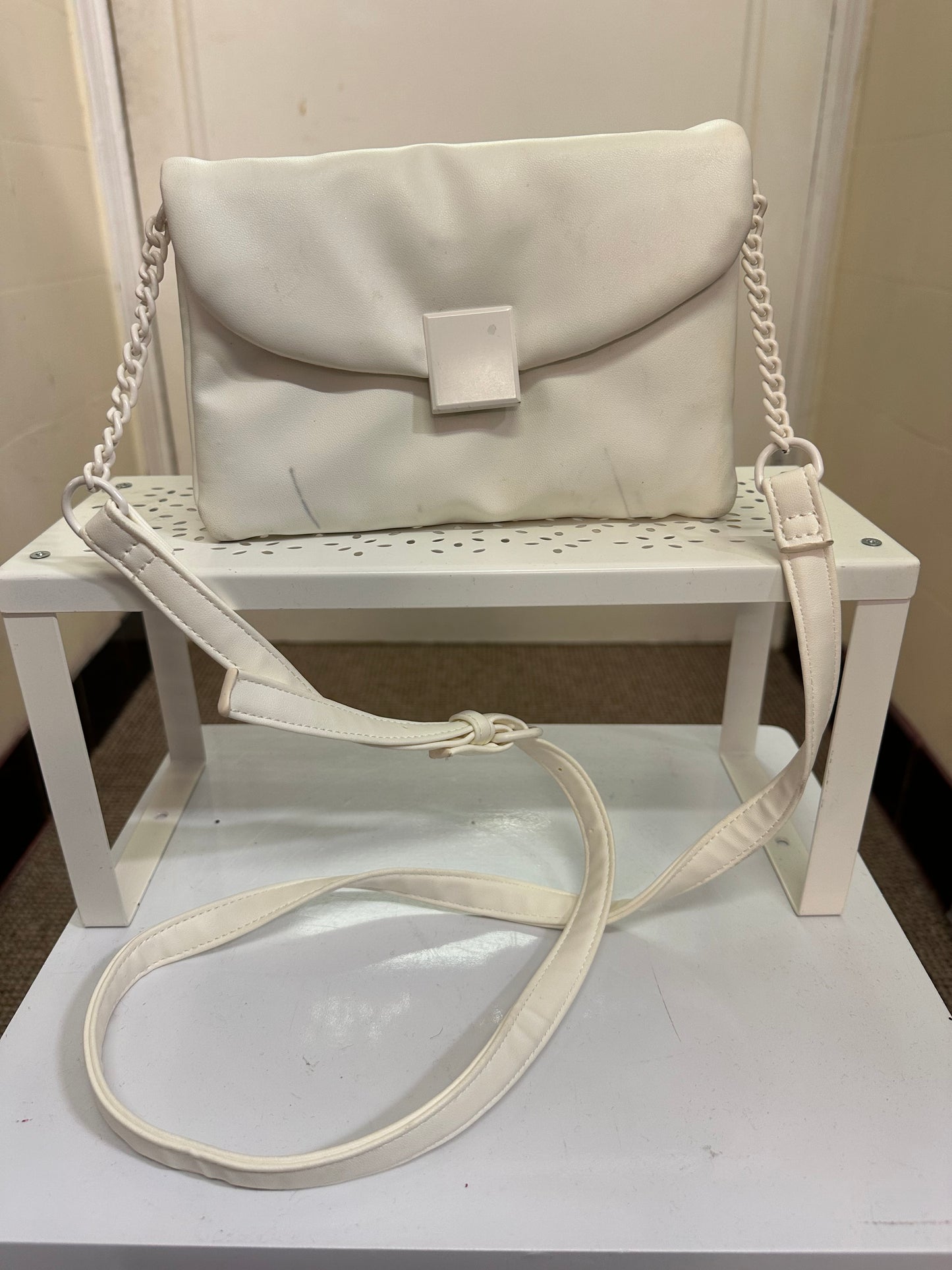 Primark White Crossbody, some marks, see last photos