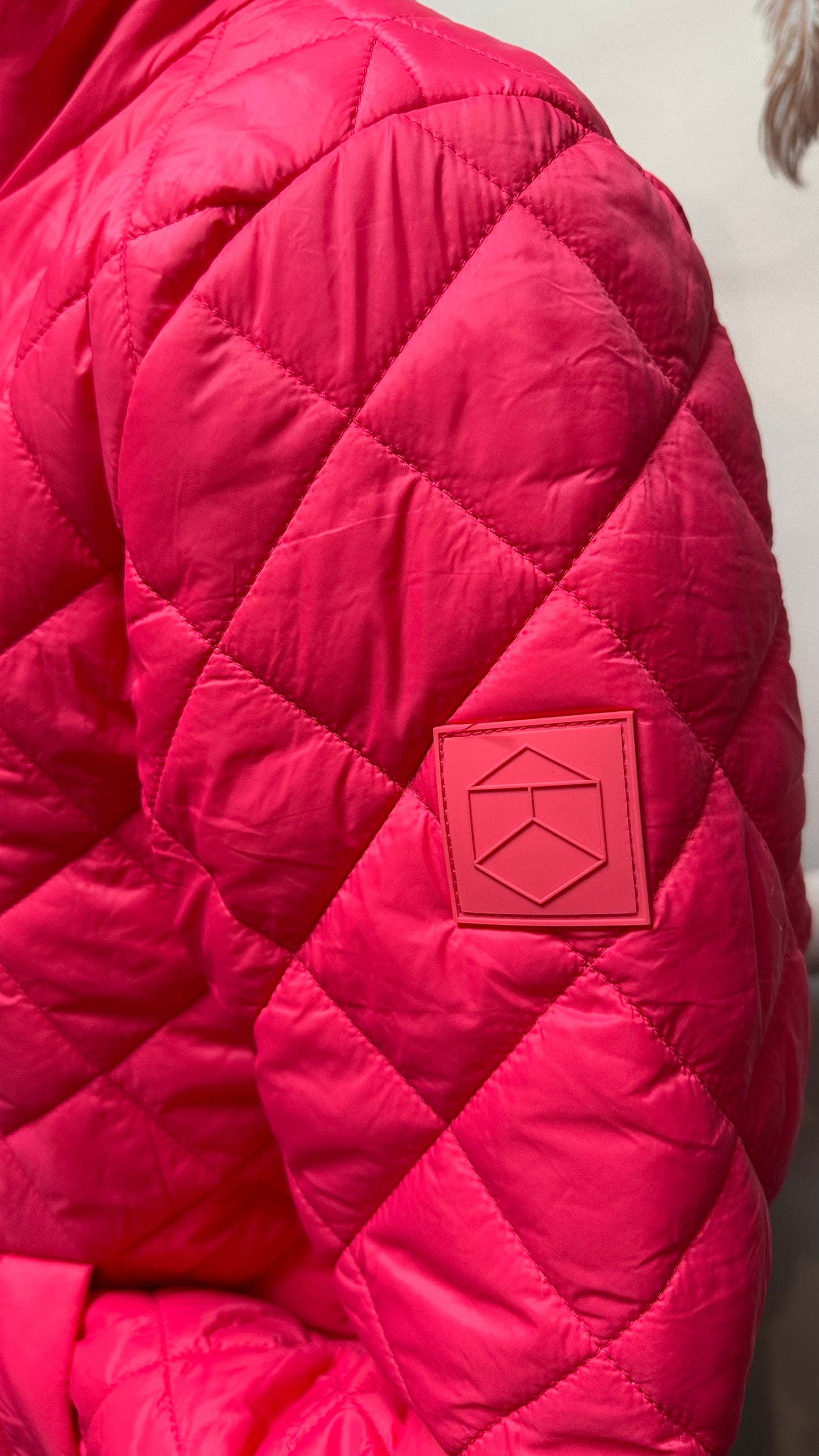 Designer Kaffe Hot Pink Jacket Size S