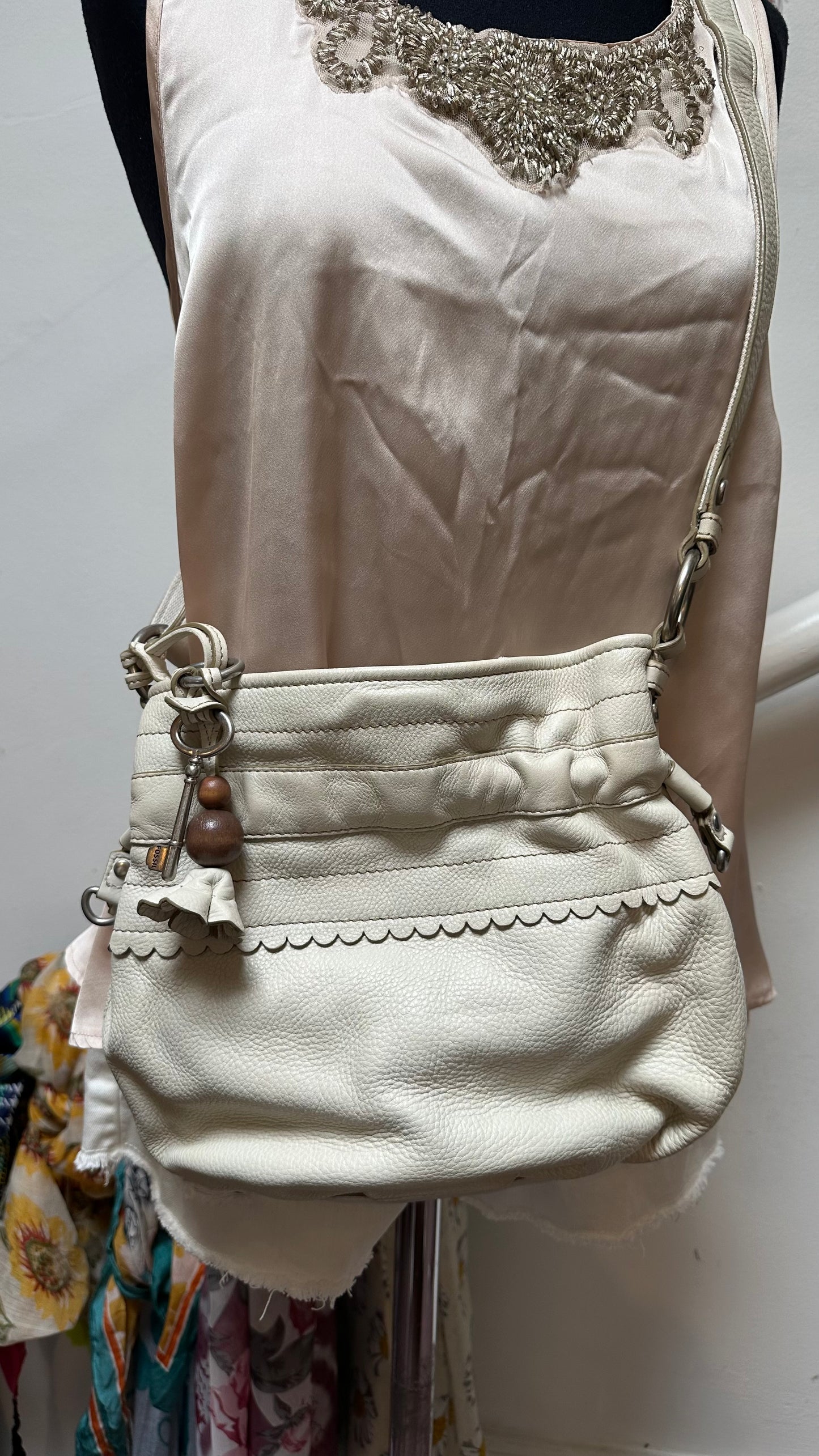 Vintage Fossil Leather Bag in Great Condition