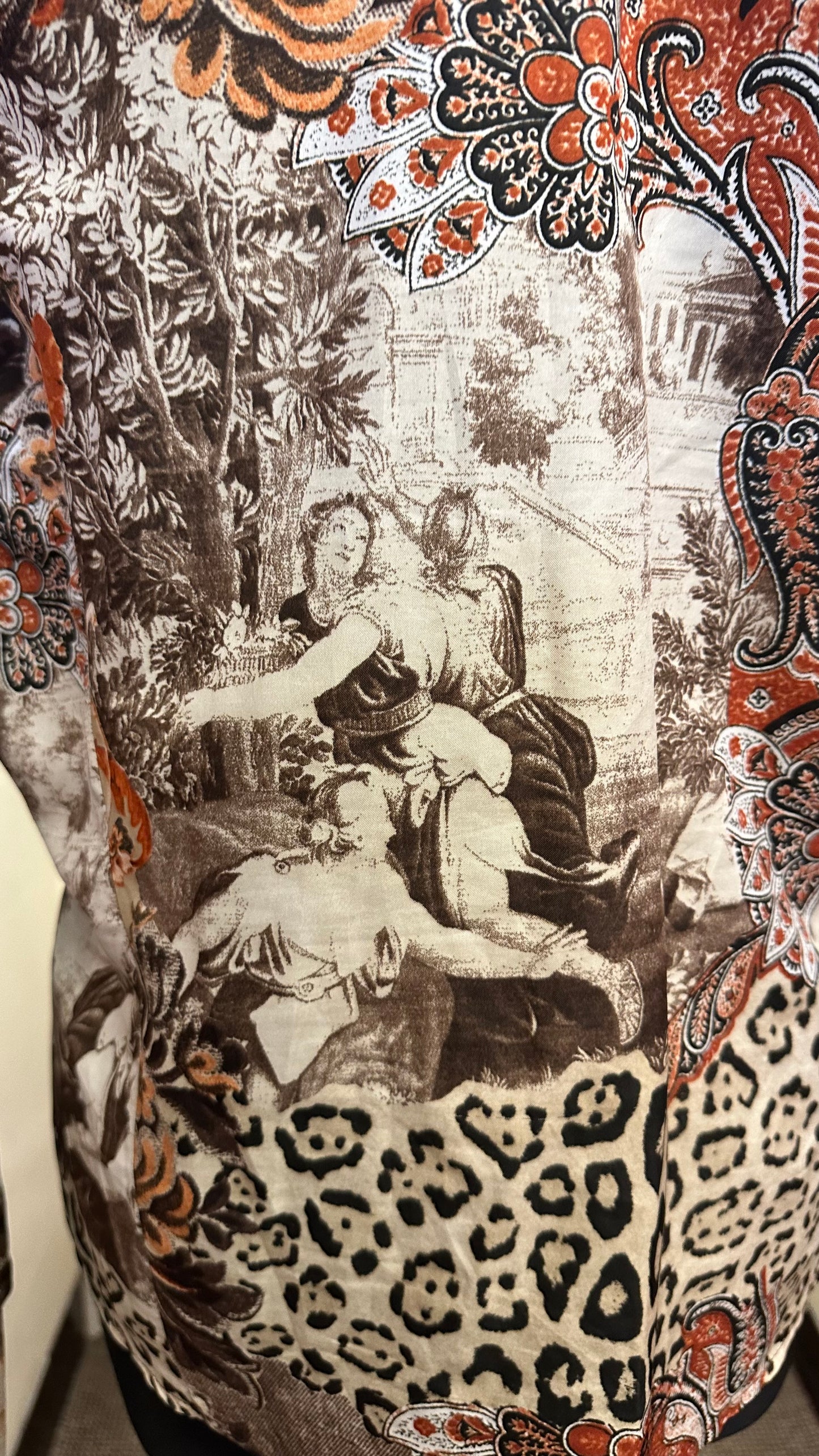 Biba Unusual Blouse Size L
