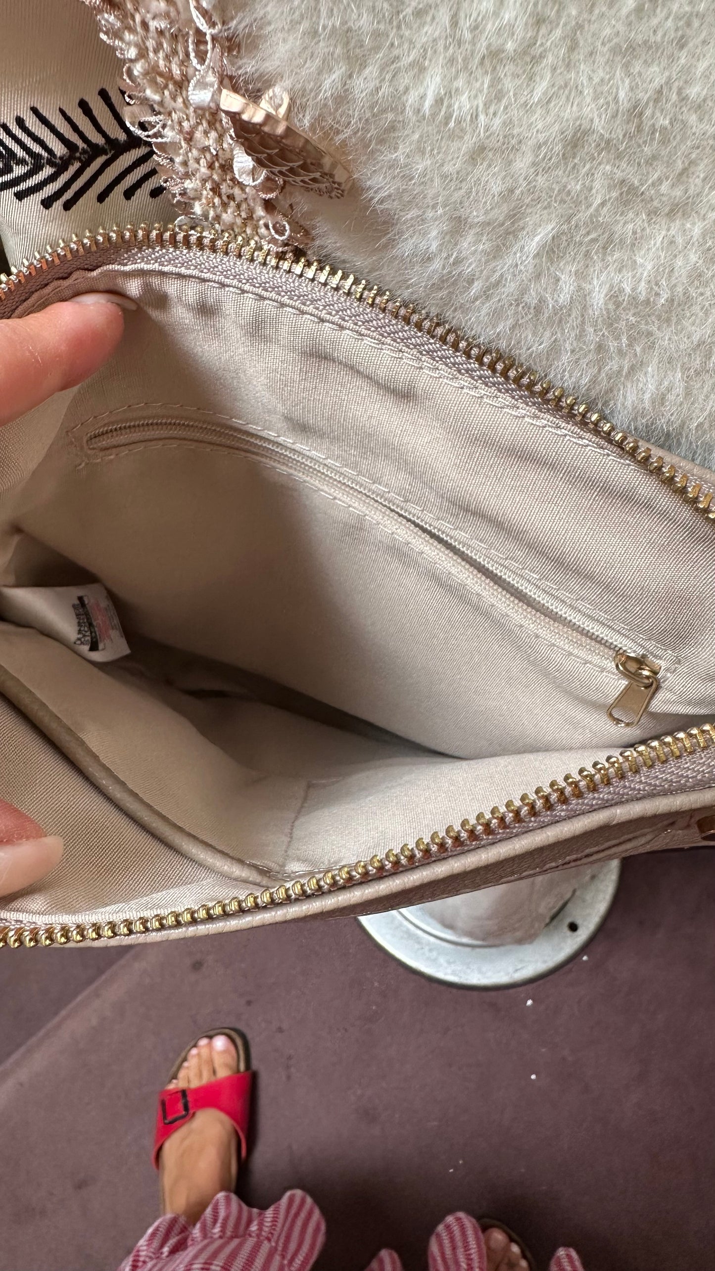 Dunnes Beige Crossbody Bag