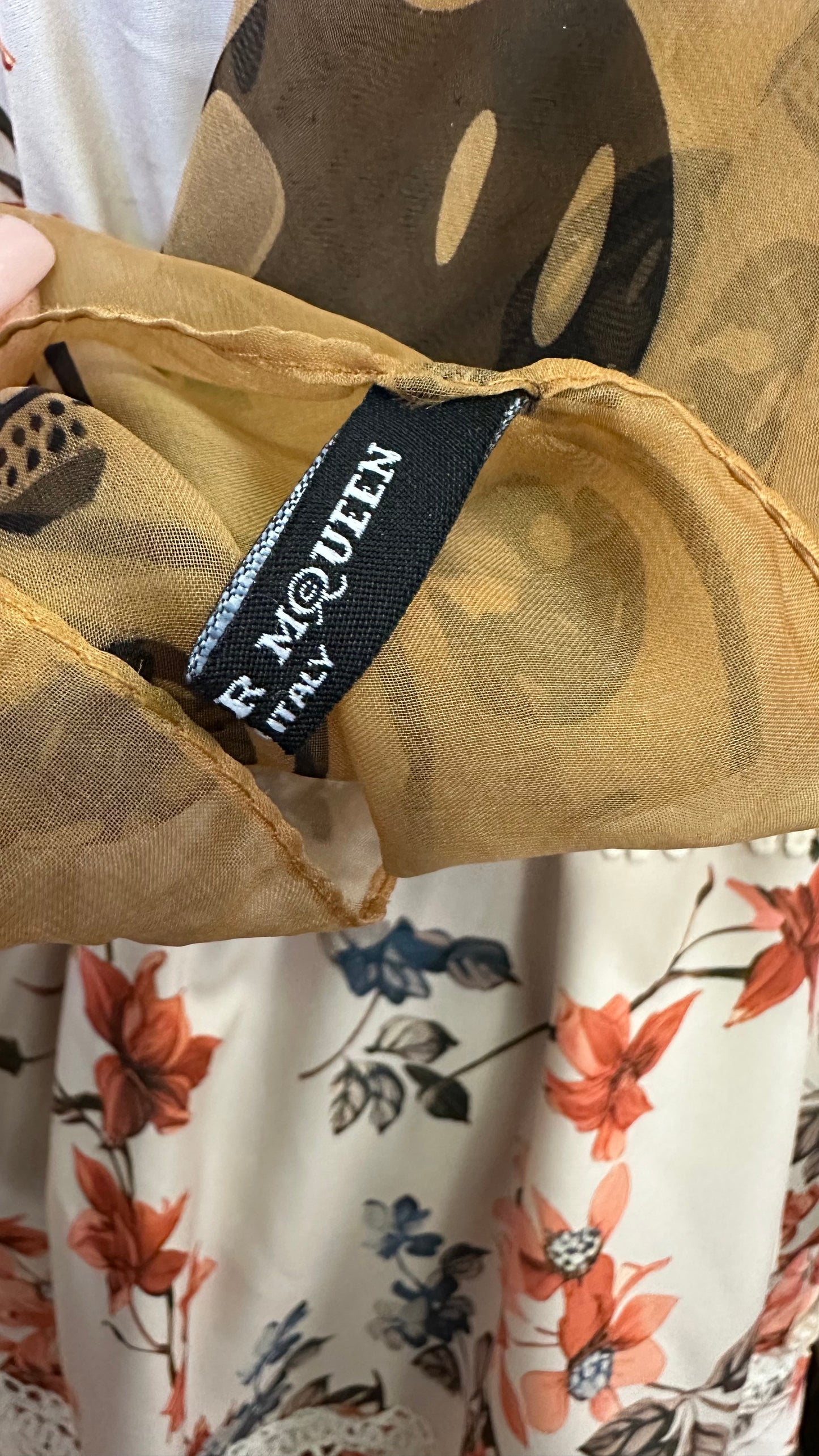 Designer Alexander Mc Queen Scarf