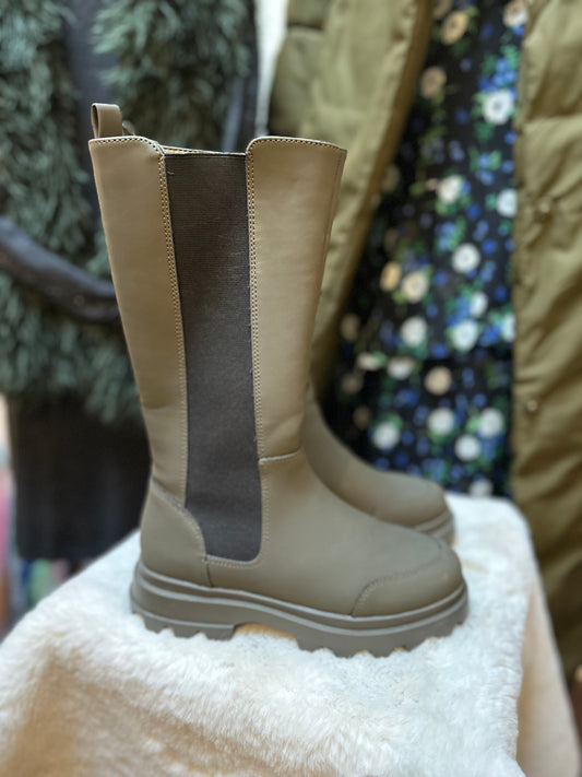 Primark Olive Green Boots Size 3 New without Tags