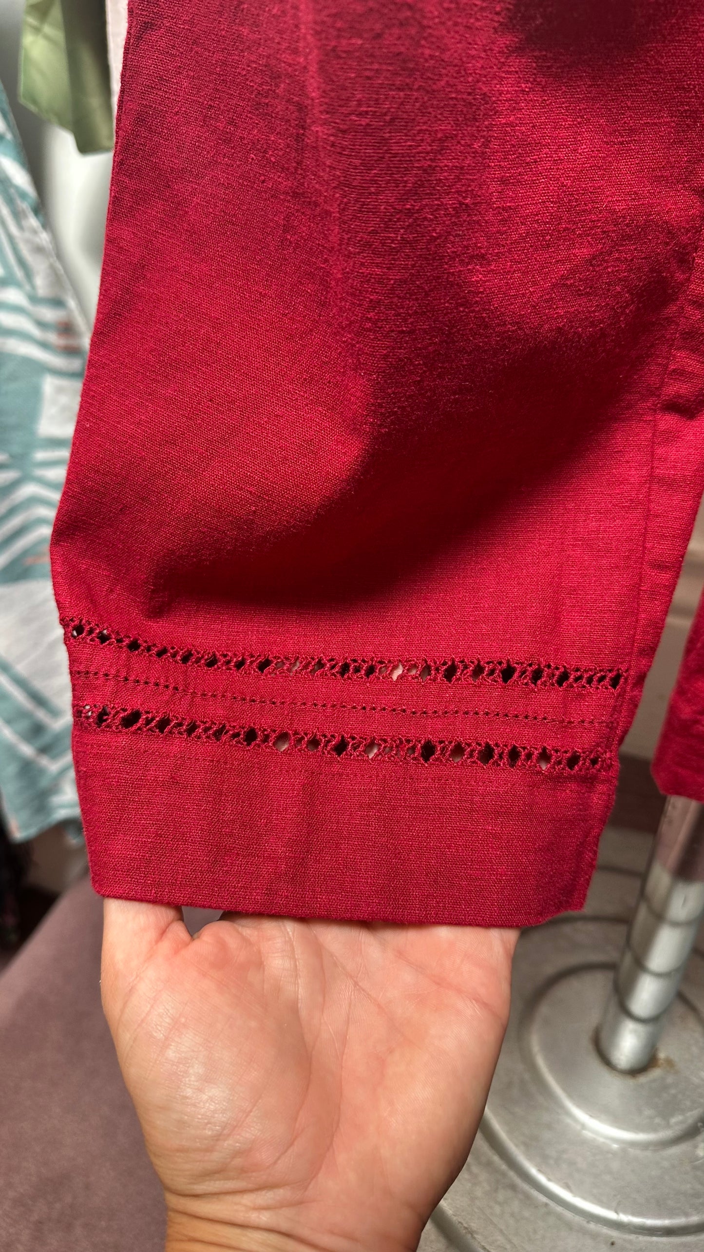 Gerard Linen Blend 2 Piece Size 10 (belt not included)