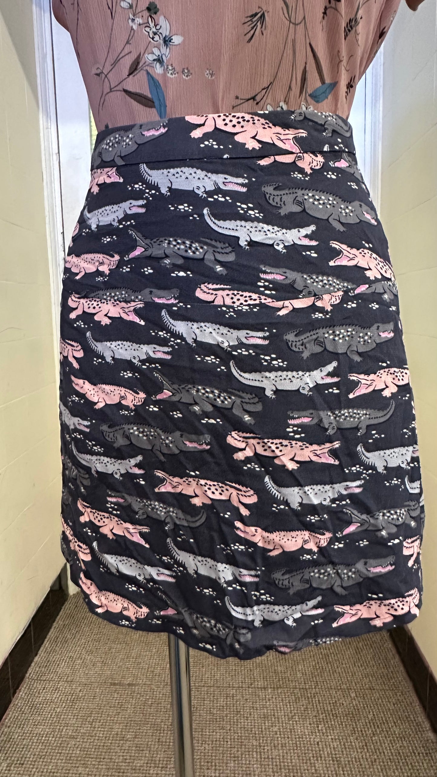 Cath Kidston Super Cute Crocodile Skirt Size 6