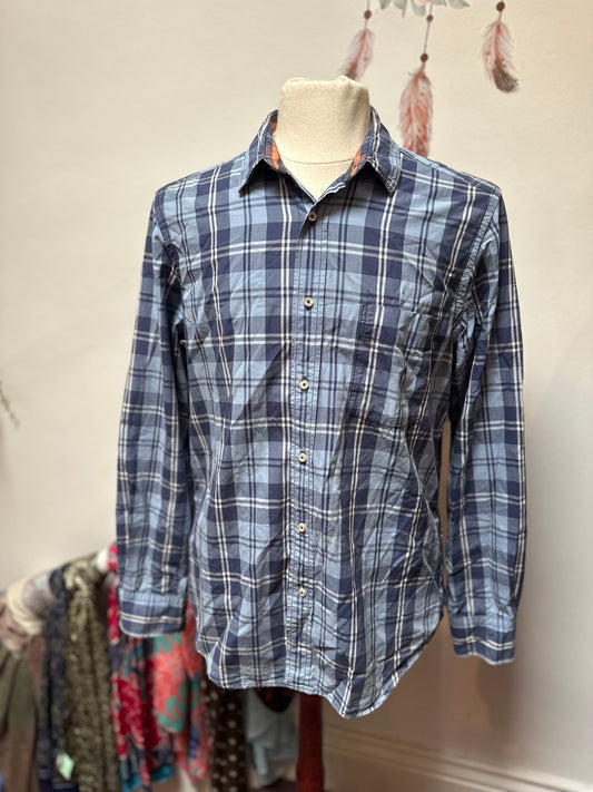 Designer Massimo Dutti Pkaid Shirt Best Fit Size L (tag removed)