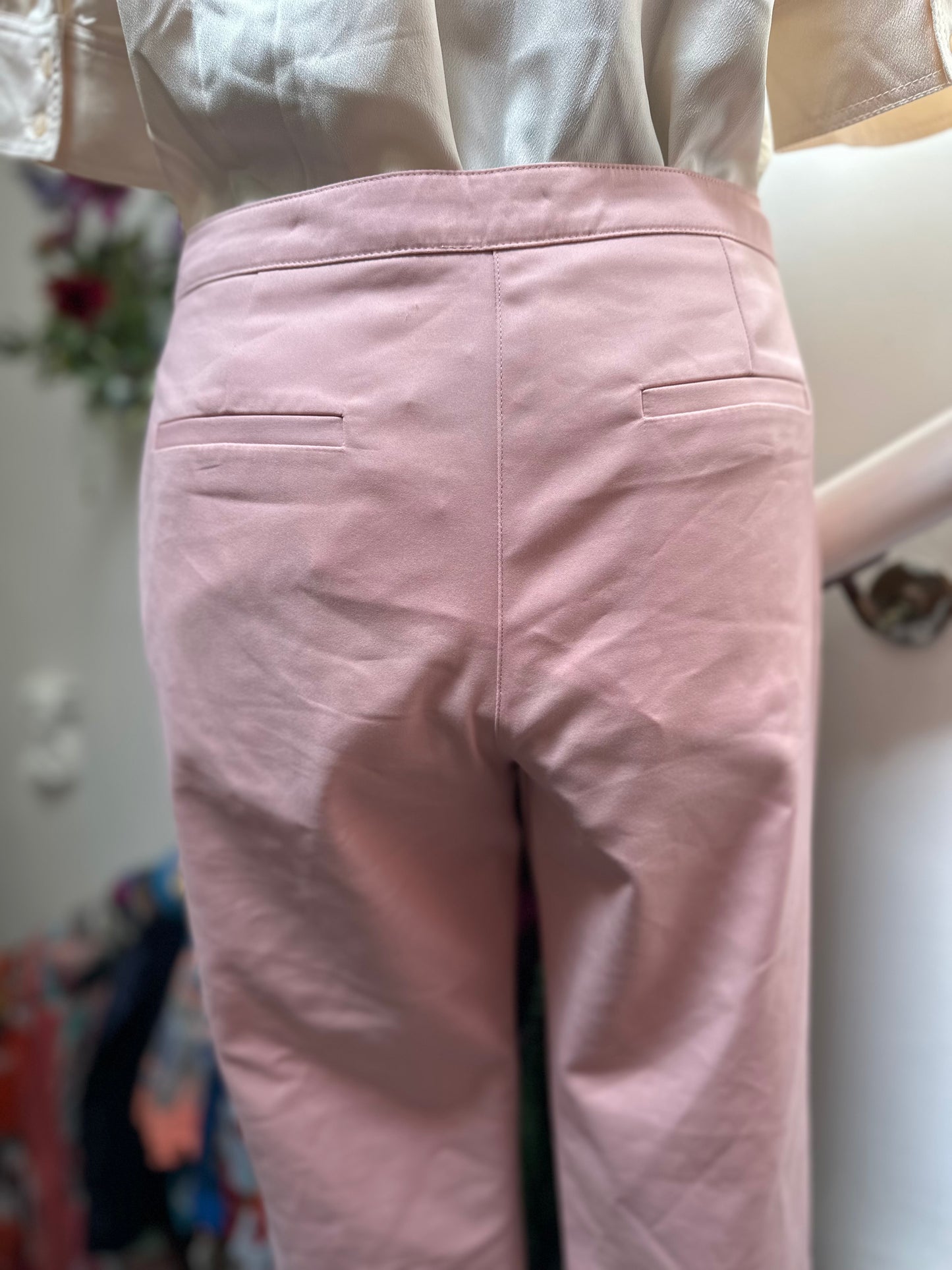 Primark Blush Pink Trousers Size 12