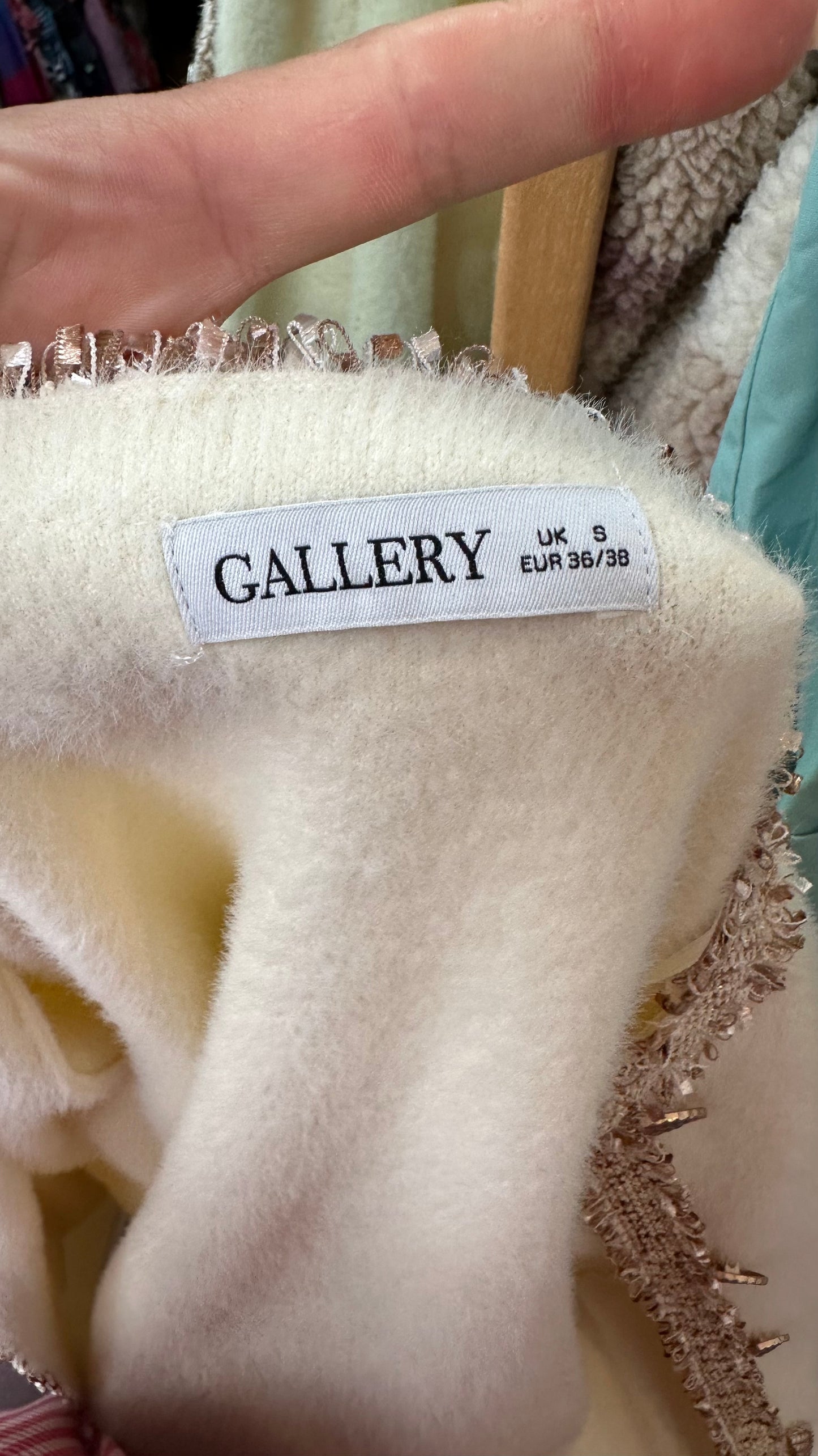 Gallery Heavy Knit Cardigan Size S