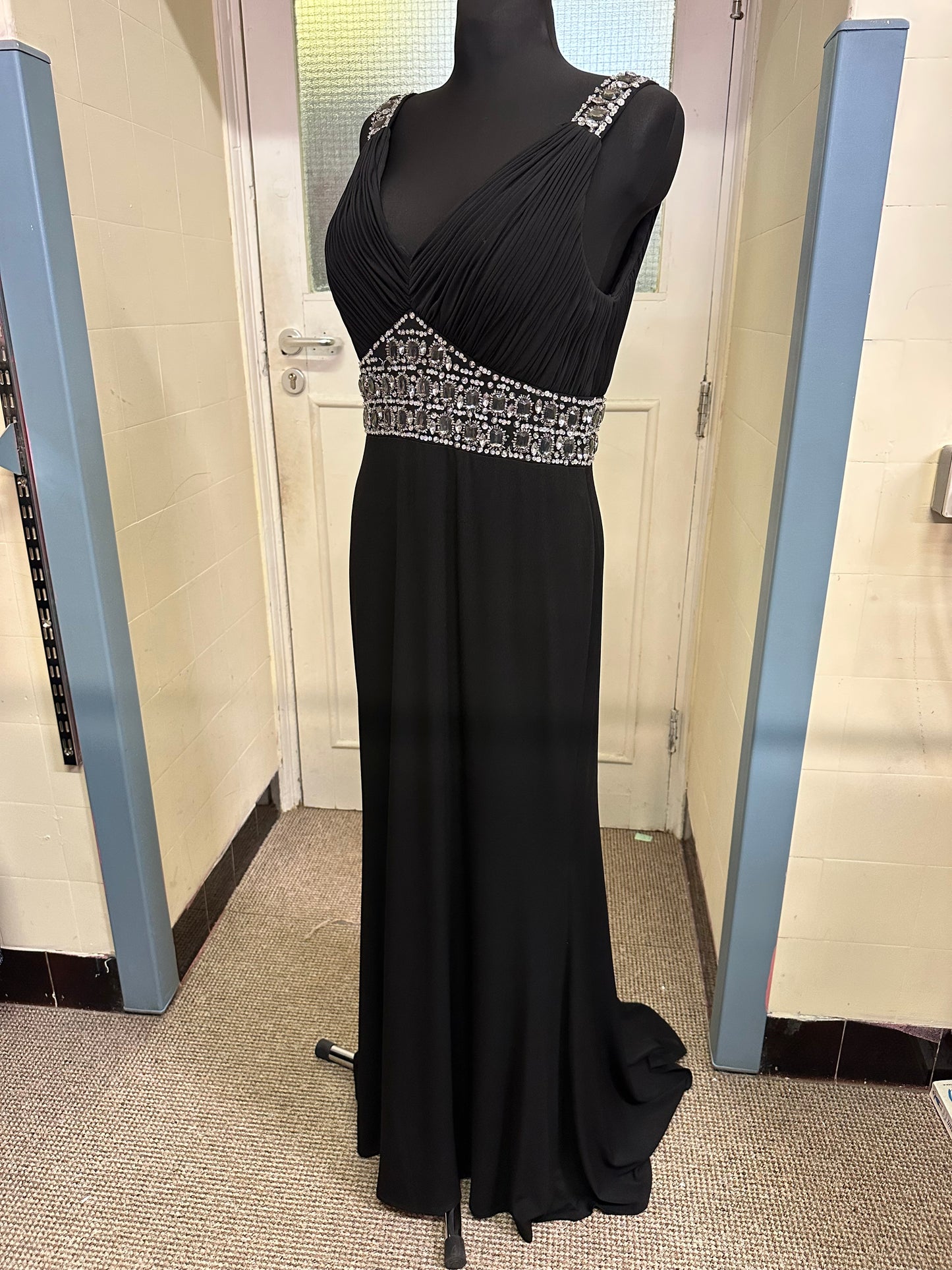 Dynasty Black Occasion Wear Dress Size 14
