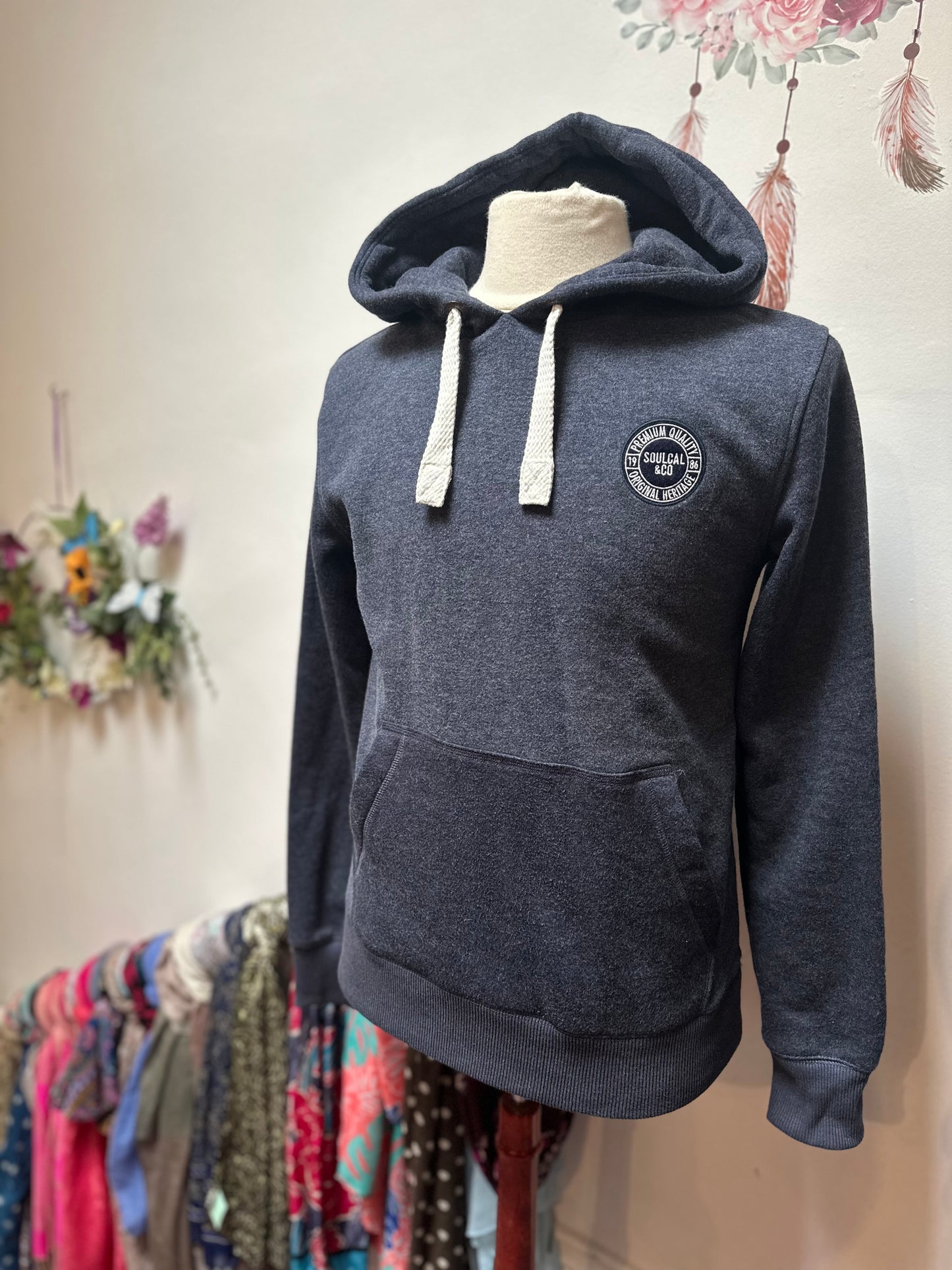 Soul Cal Warm Hoodie Size L