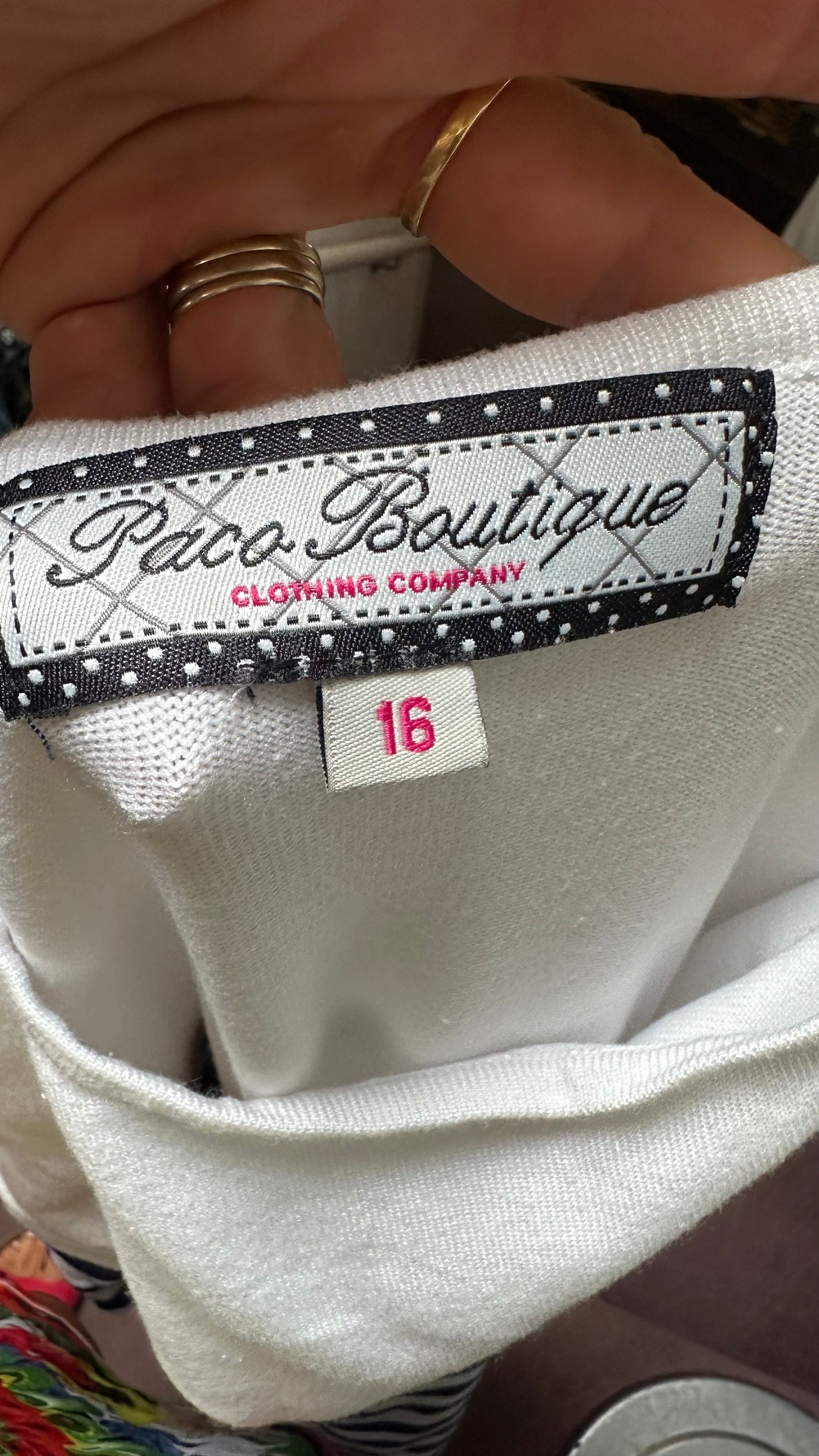 Paco Striped Sweater Size 16