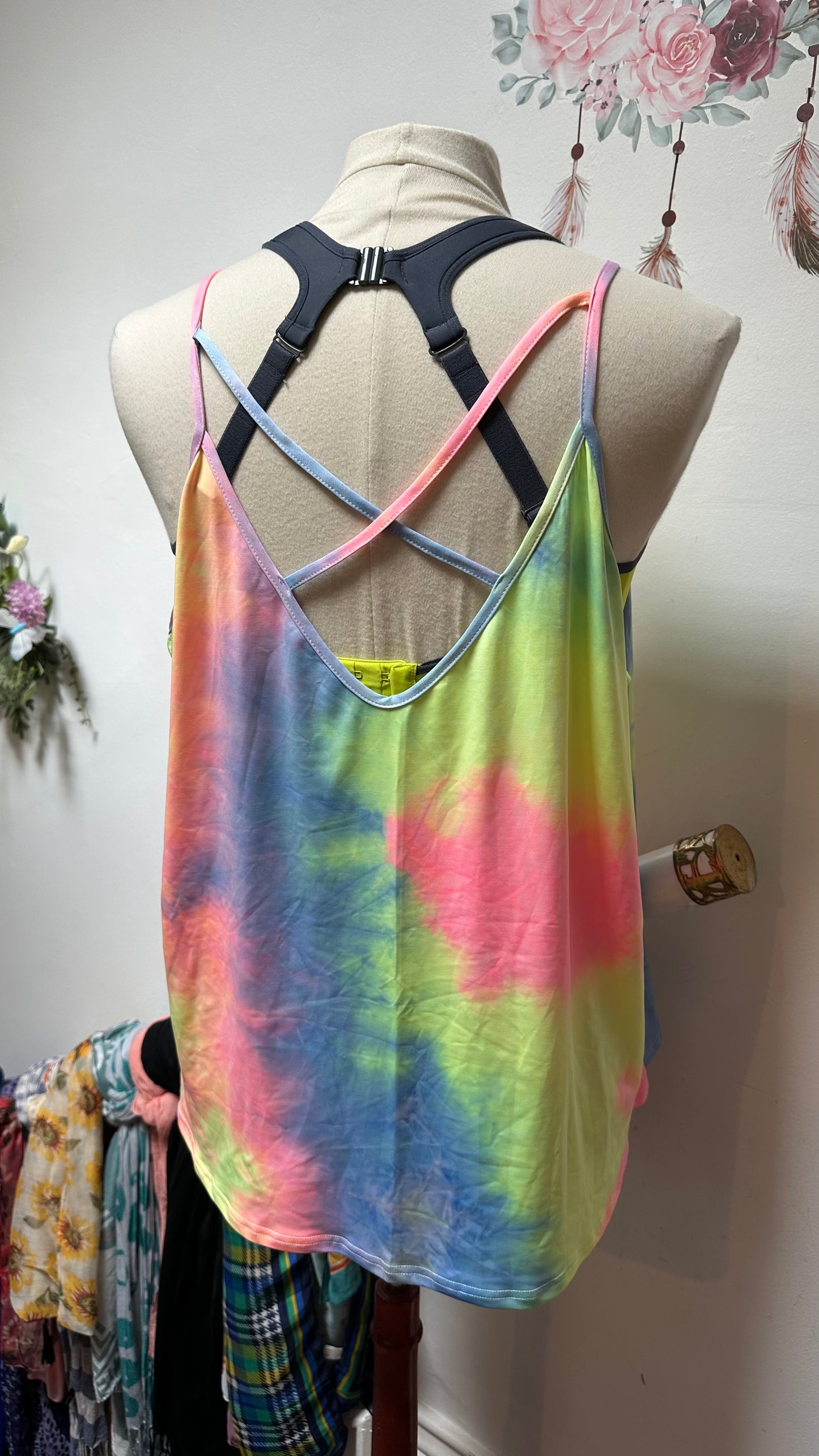 Shein Tie Dye Top Size XL