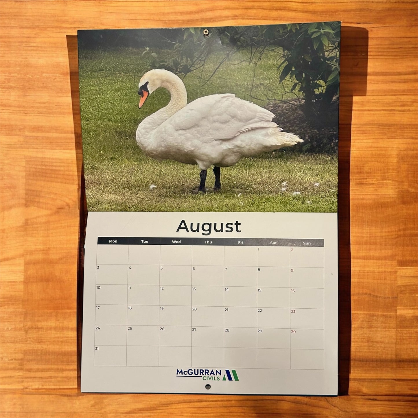 DWR 2026 Calendar (Postage Excluded)