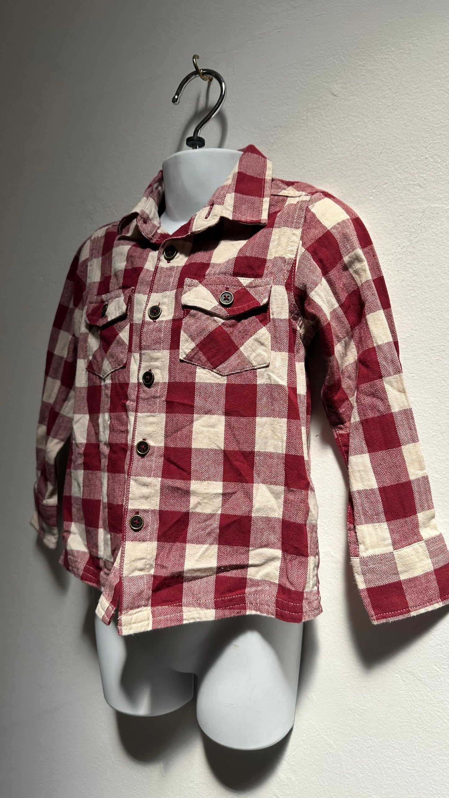 Designer Minoti 100% Cotton Shirt Age 3-4