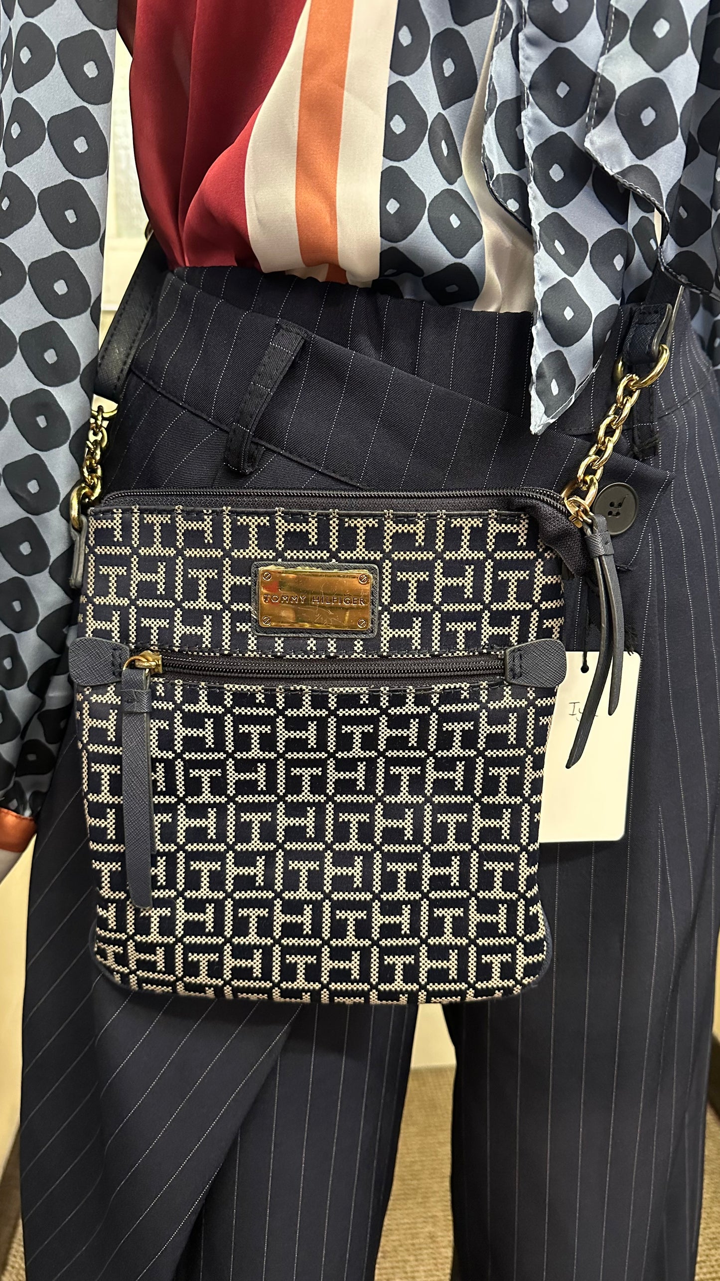 Designer Tommy Navy Hilfiger Crossbody Bag