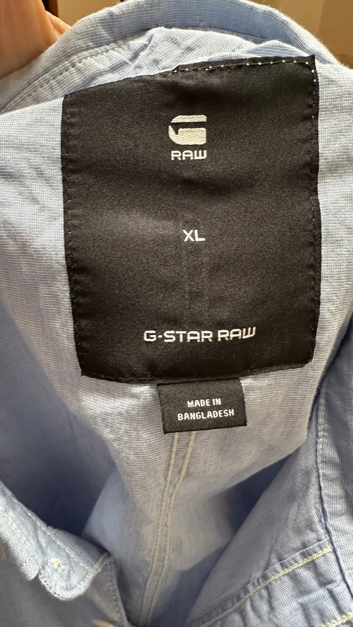 G-star Shirt Size XL 100% Cotton