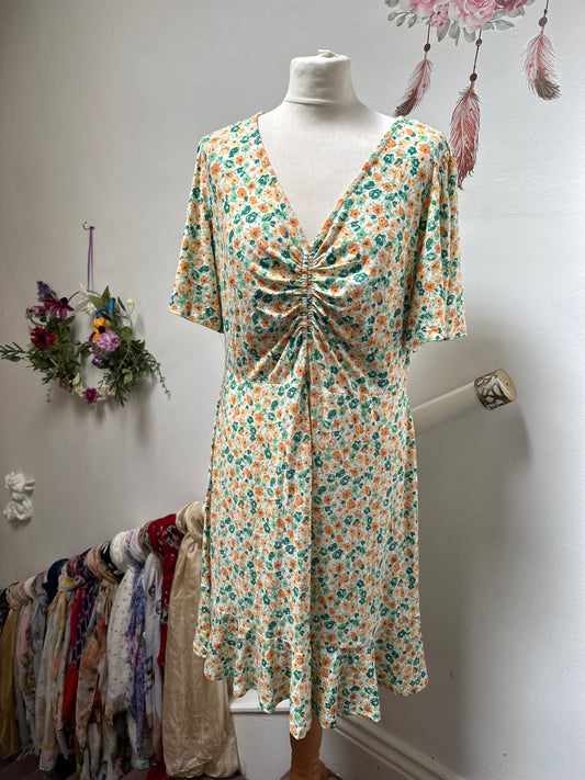 F&F Floral Dress, Size 16