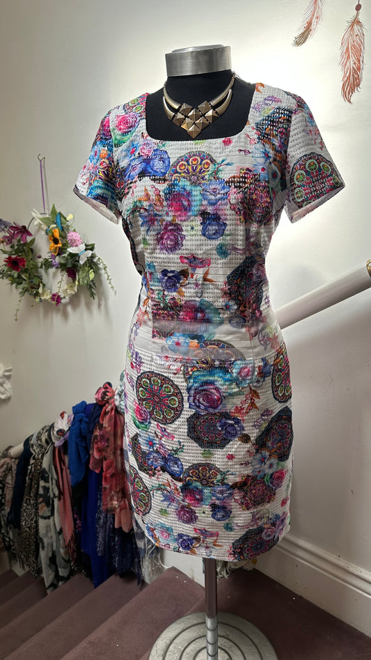 Libra Multi-Coloured Dress Size 12