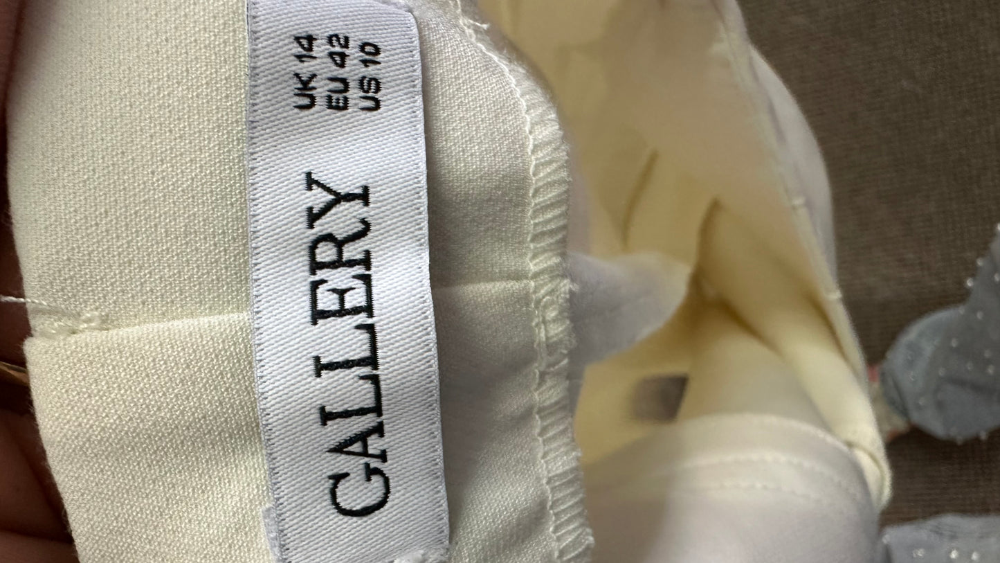 Gallery Nude Trousers Size 14