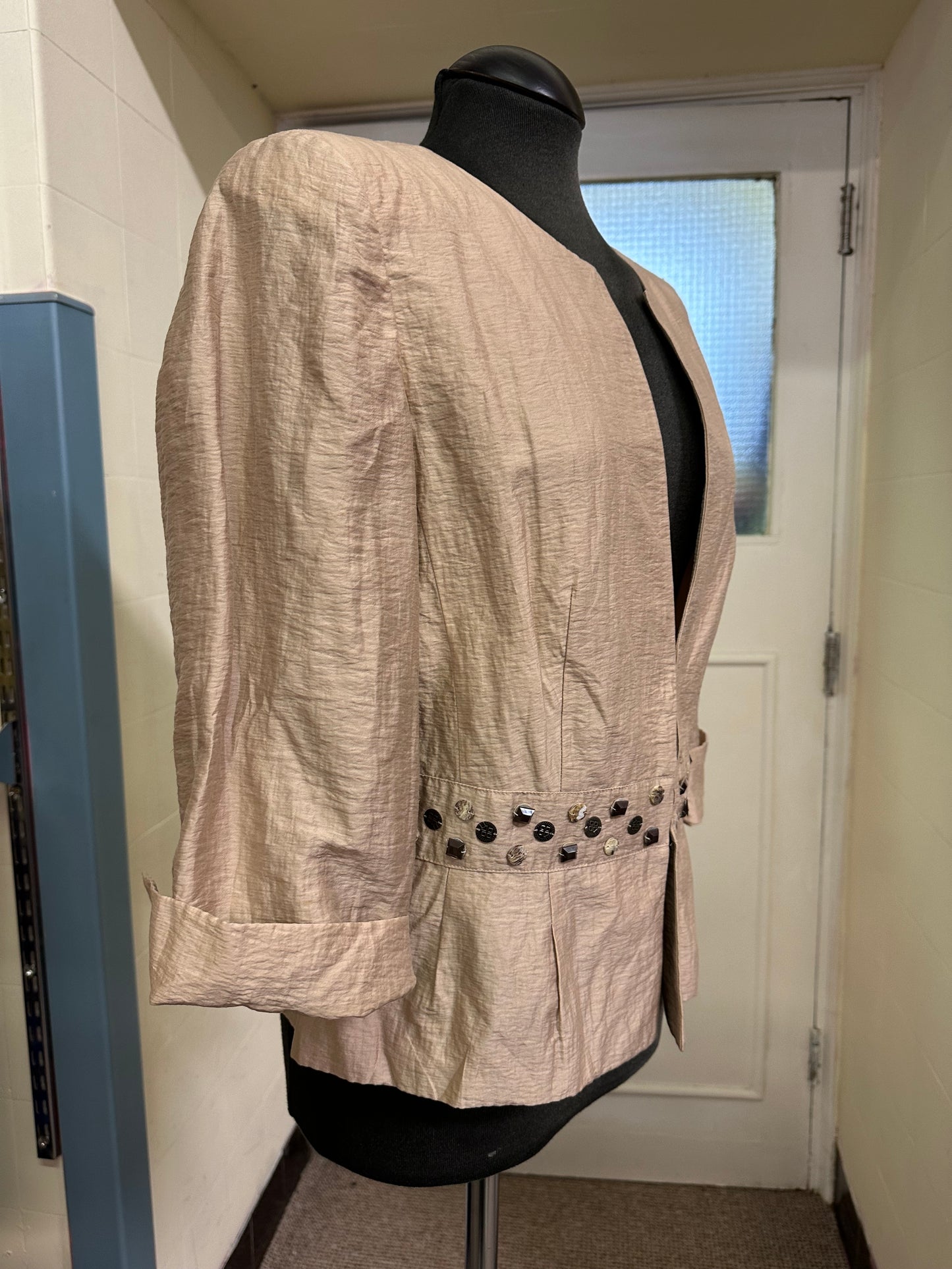 Gerry Webber Cropped Jacket, Size 12