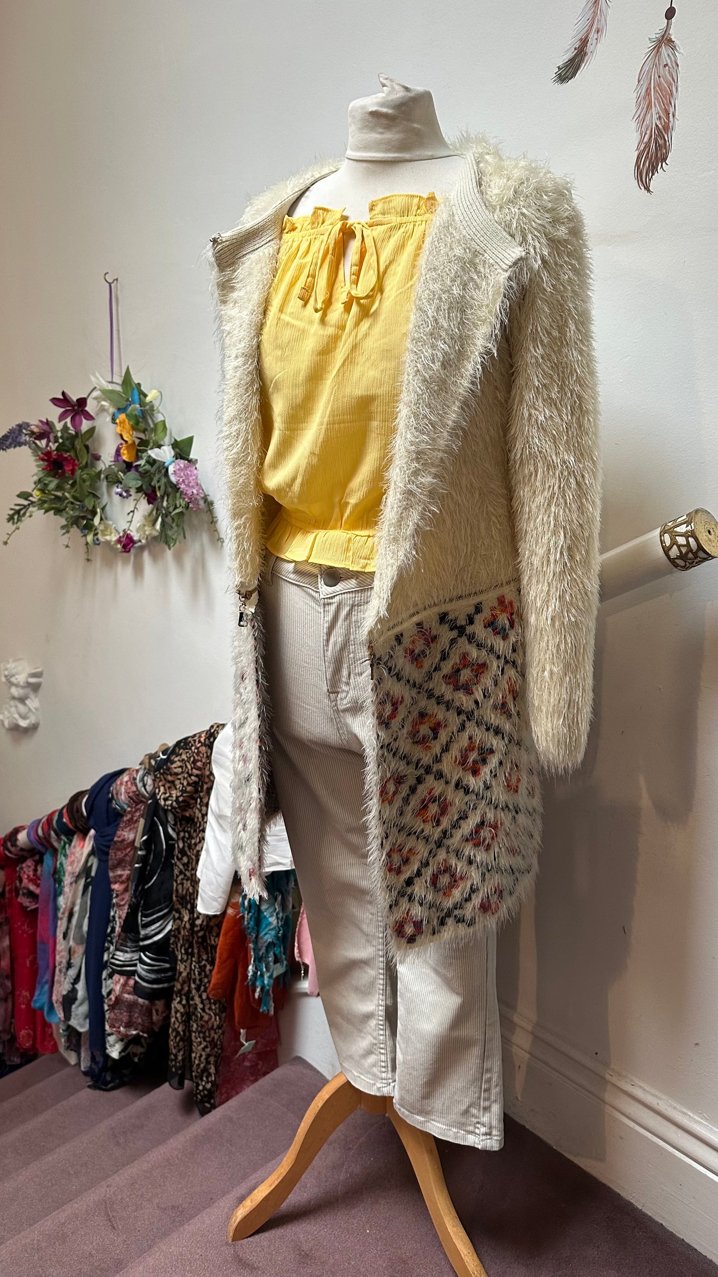 Katsumi Fluffy Cardigan Size M