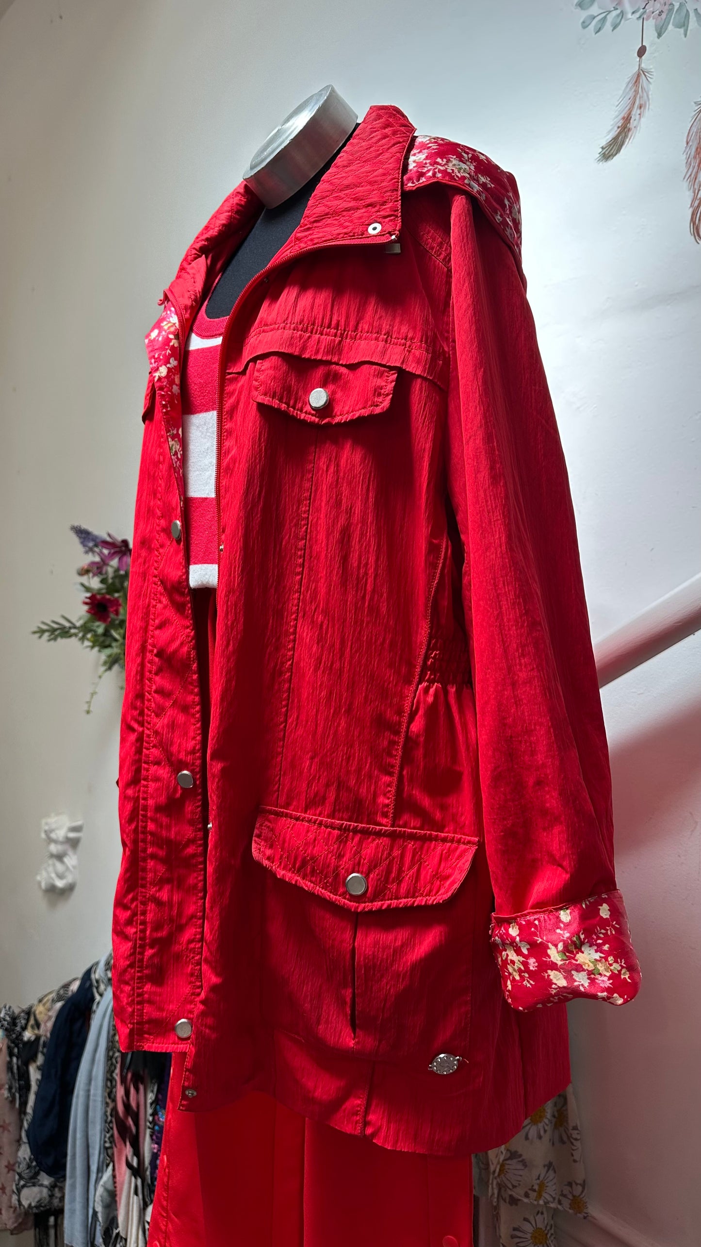 Paco Red Jacket Size 18