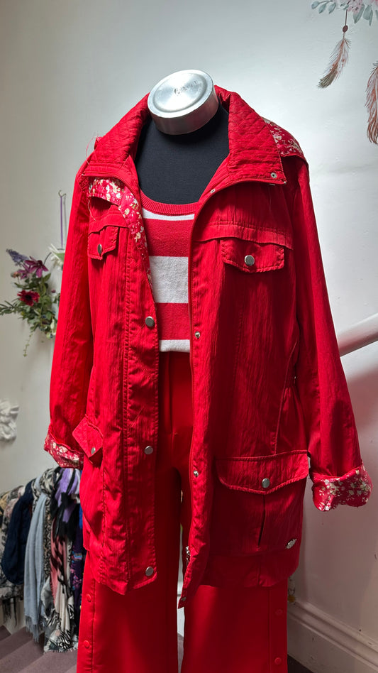 Paco Red Jacket Size 18