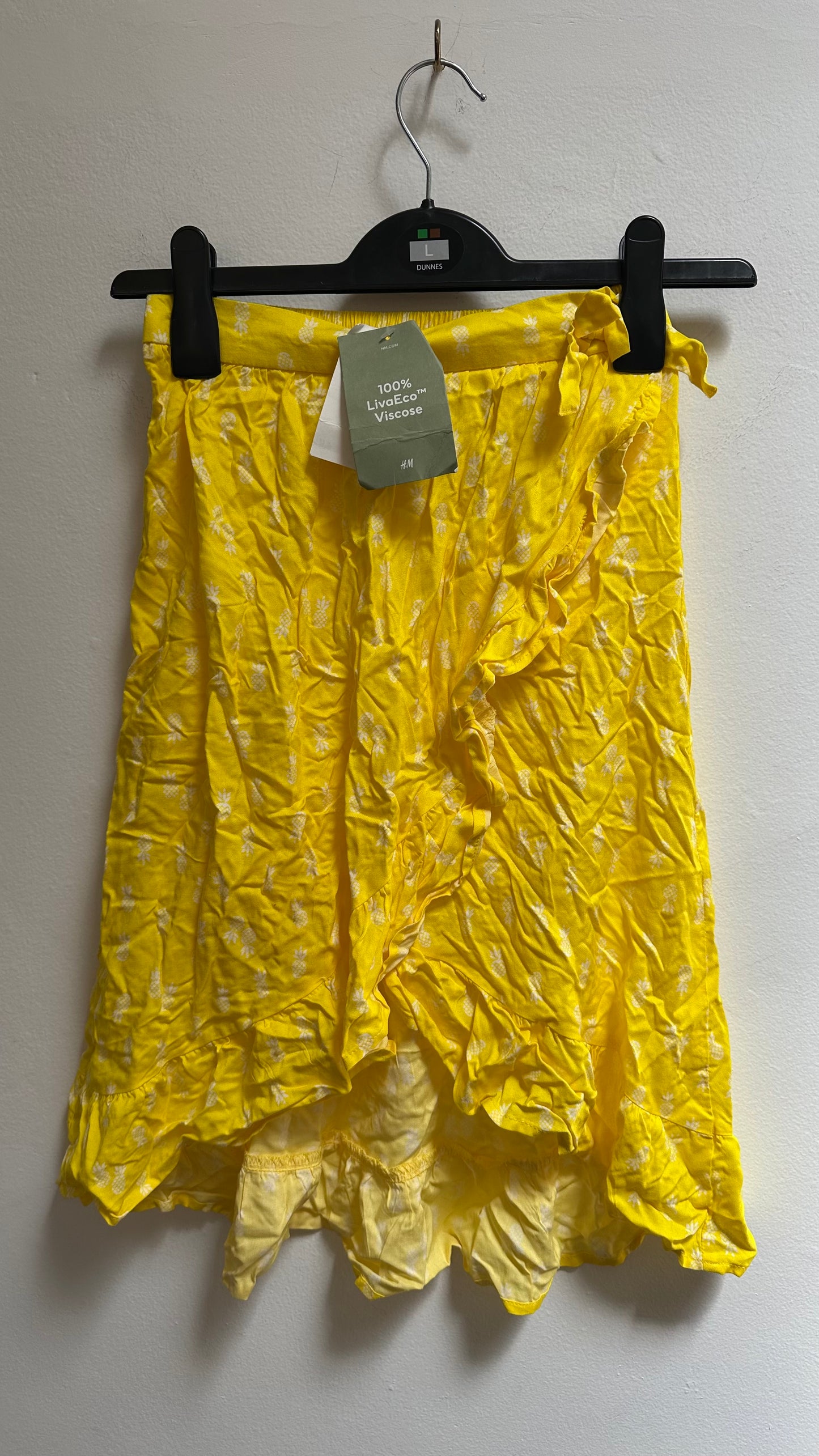 H&M Yellow Skirt New with Tags Age 10-11