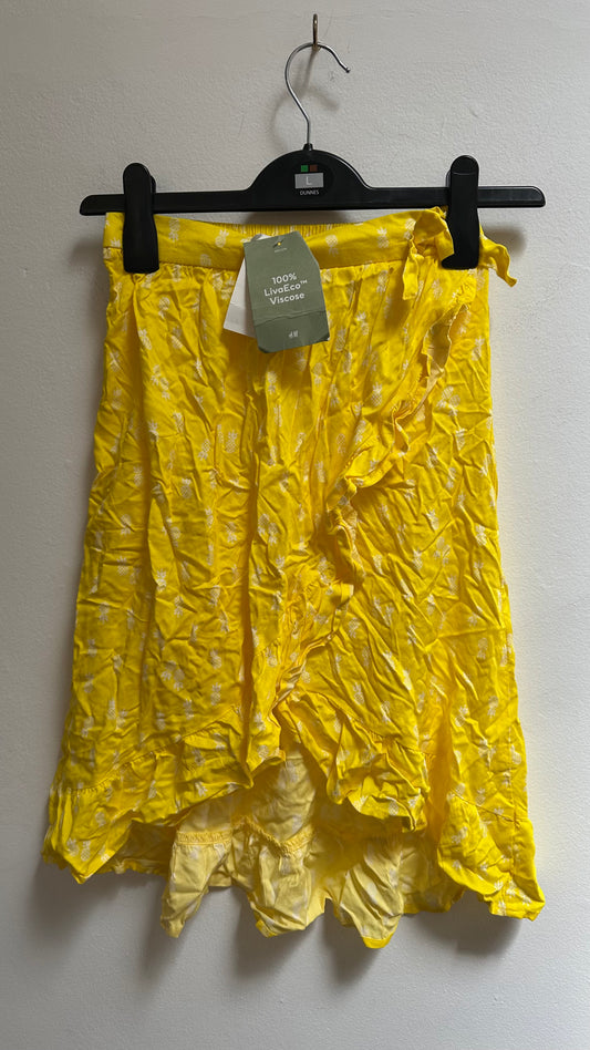 H&M Yellow Skirt New with Tags Age 10-11