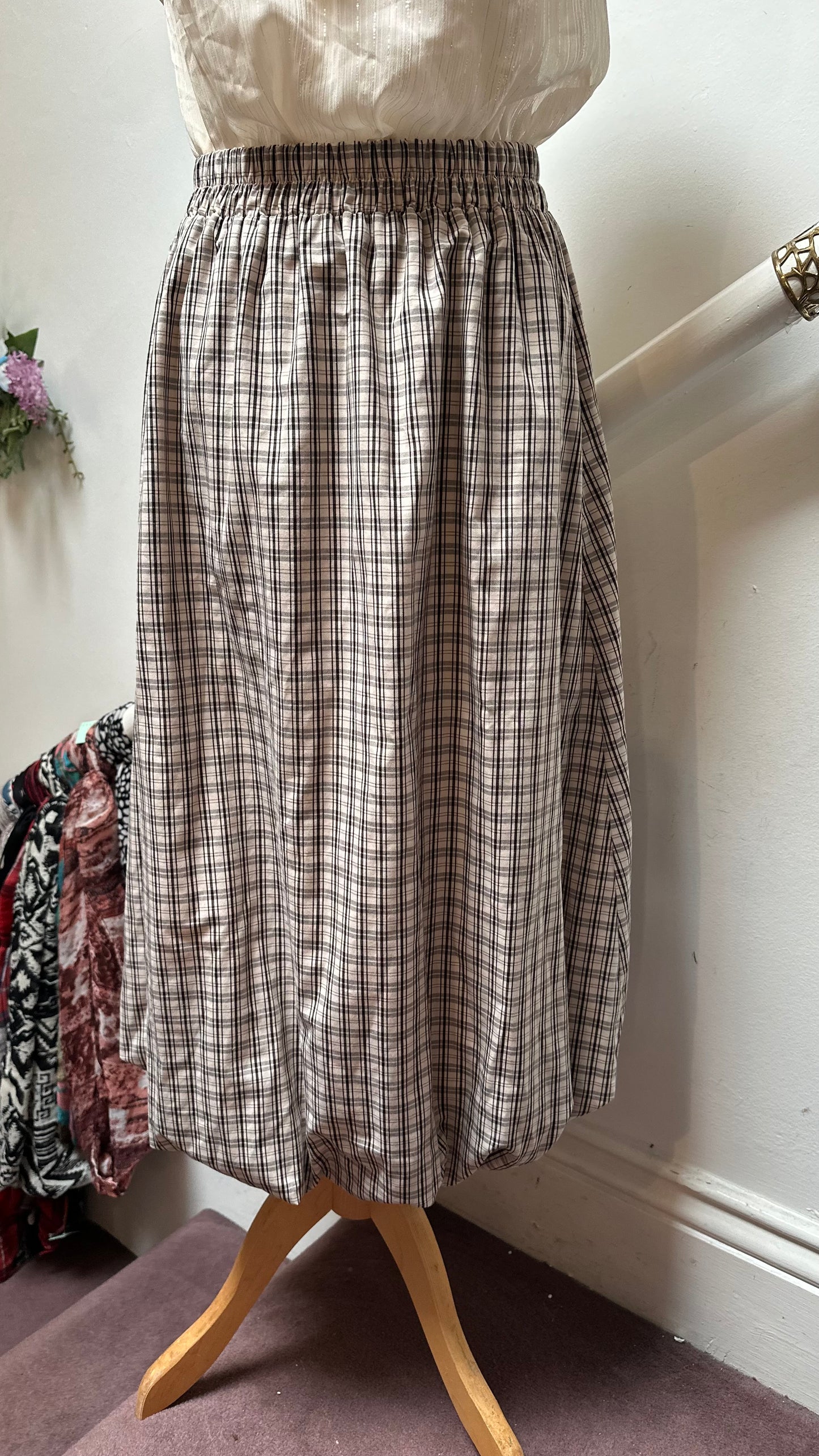 Savida Puff Maxi Skirt Size S