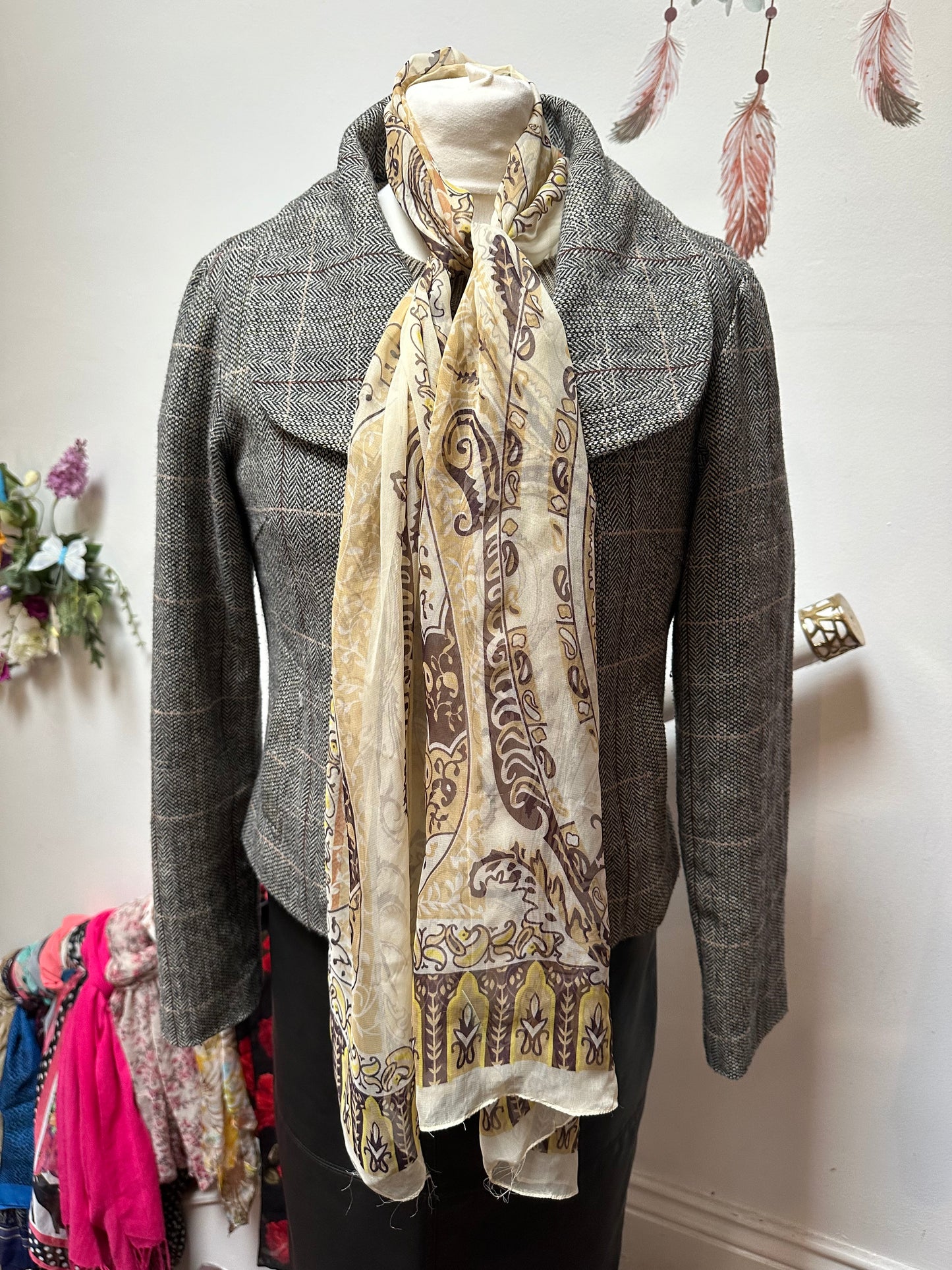 Silk Blend Scarf