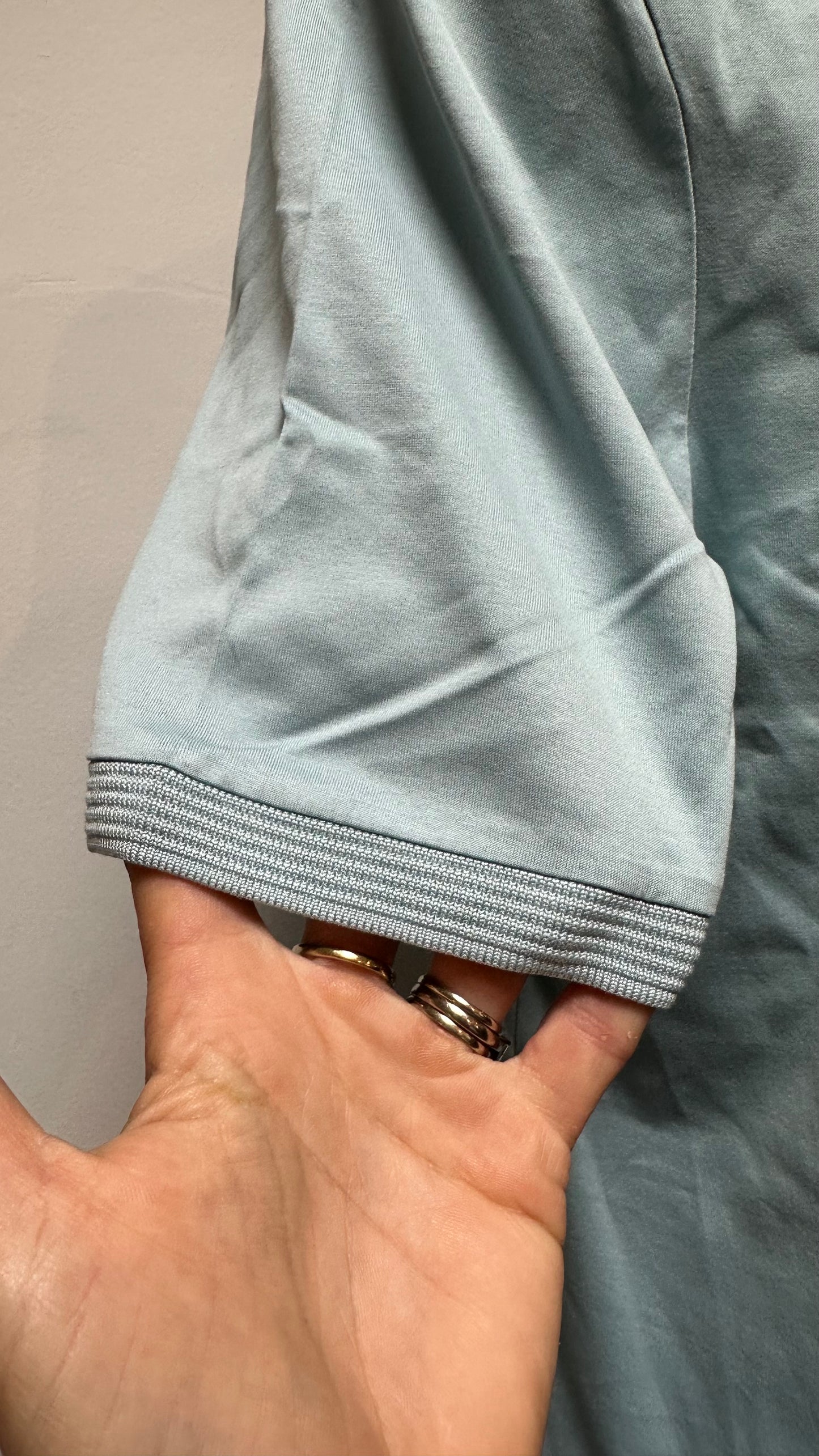 Autograph Pale Blue Polo Shirt 100% Cotton Size L
