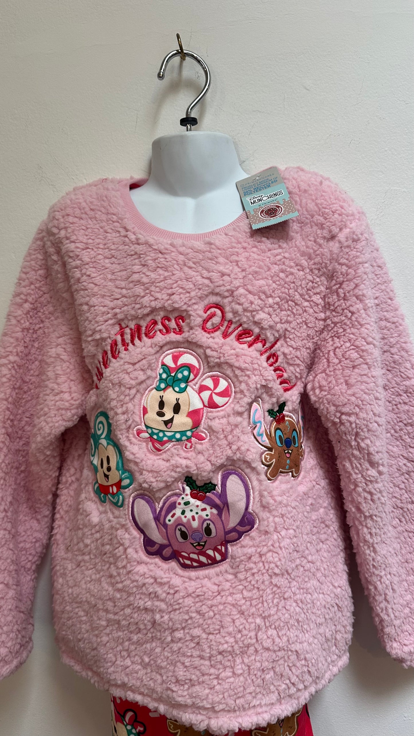 Disney Munchkings PJs New with Tags Age 9-10