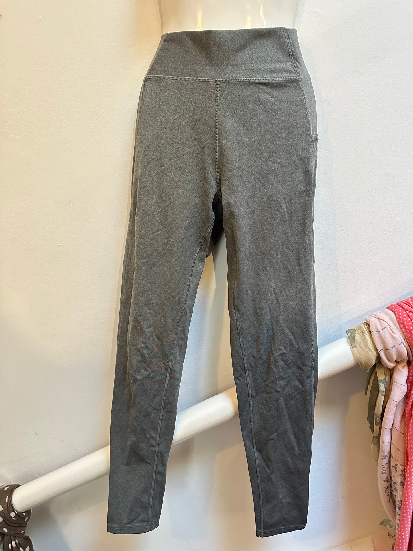 USA Pro Green/Grey Leggings Size 12