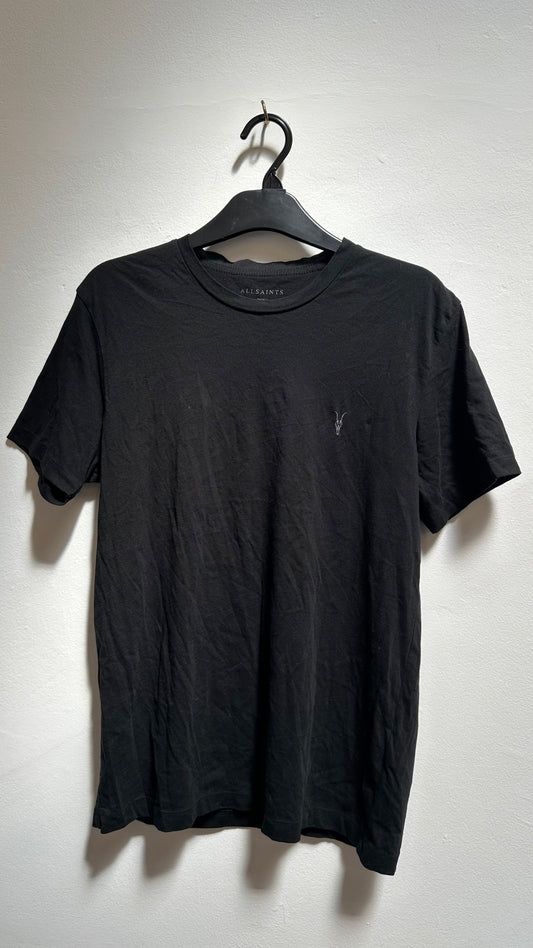 Designer All Saints 100% Cotton Tshirt Size S