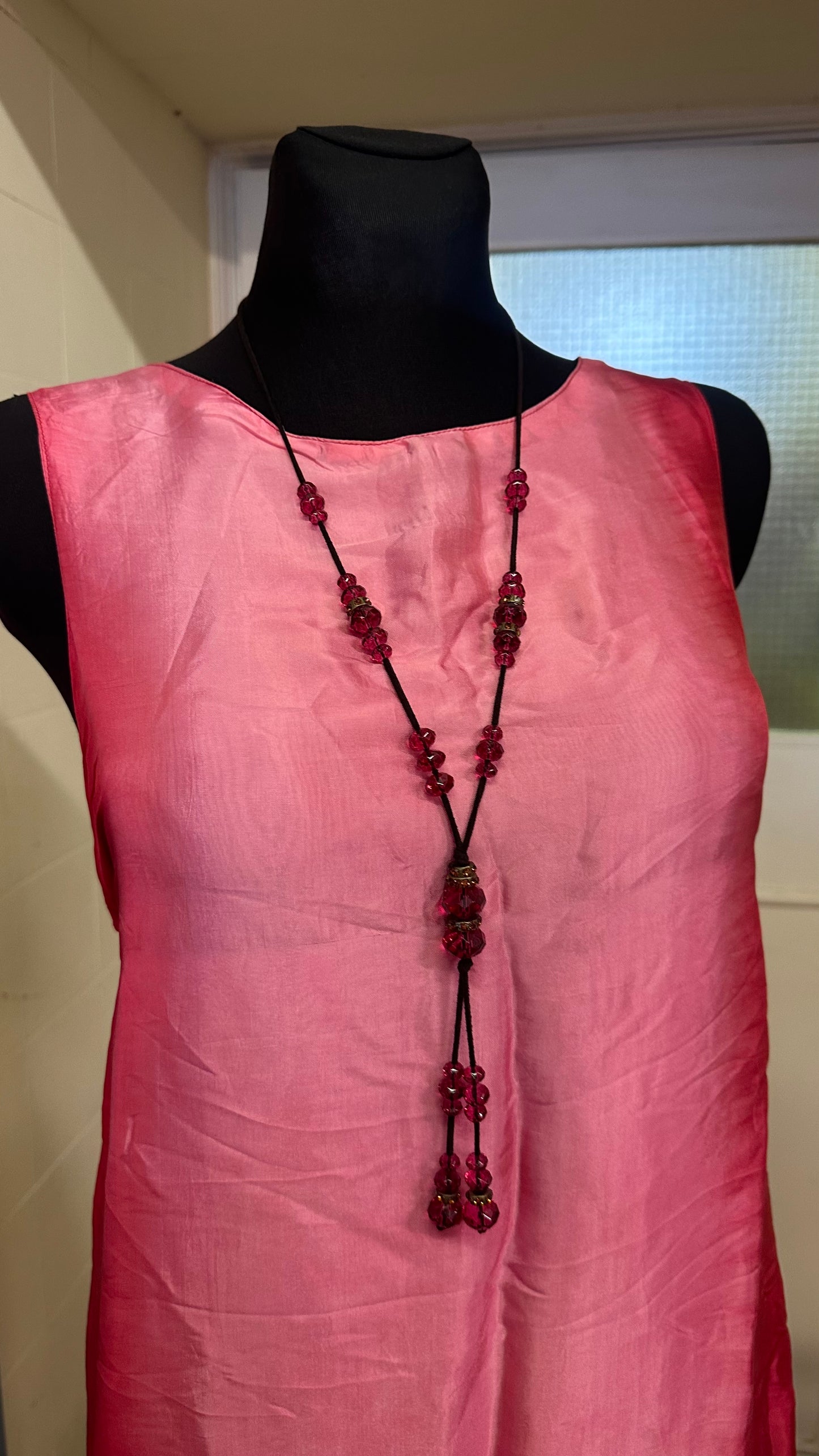 Red Bead Necklace