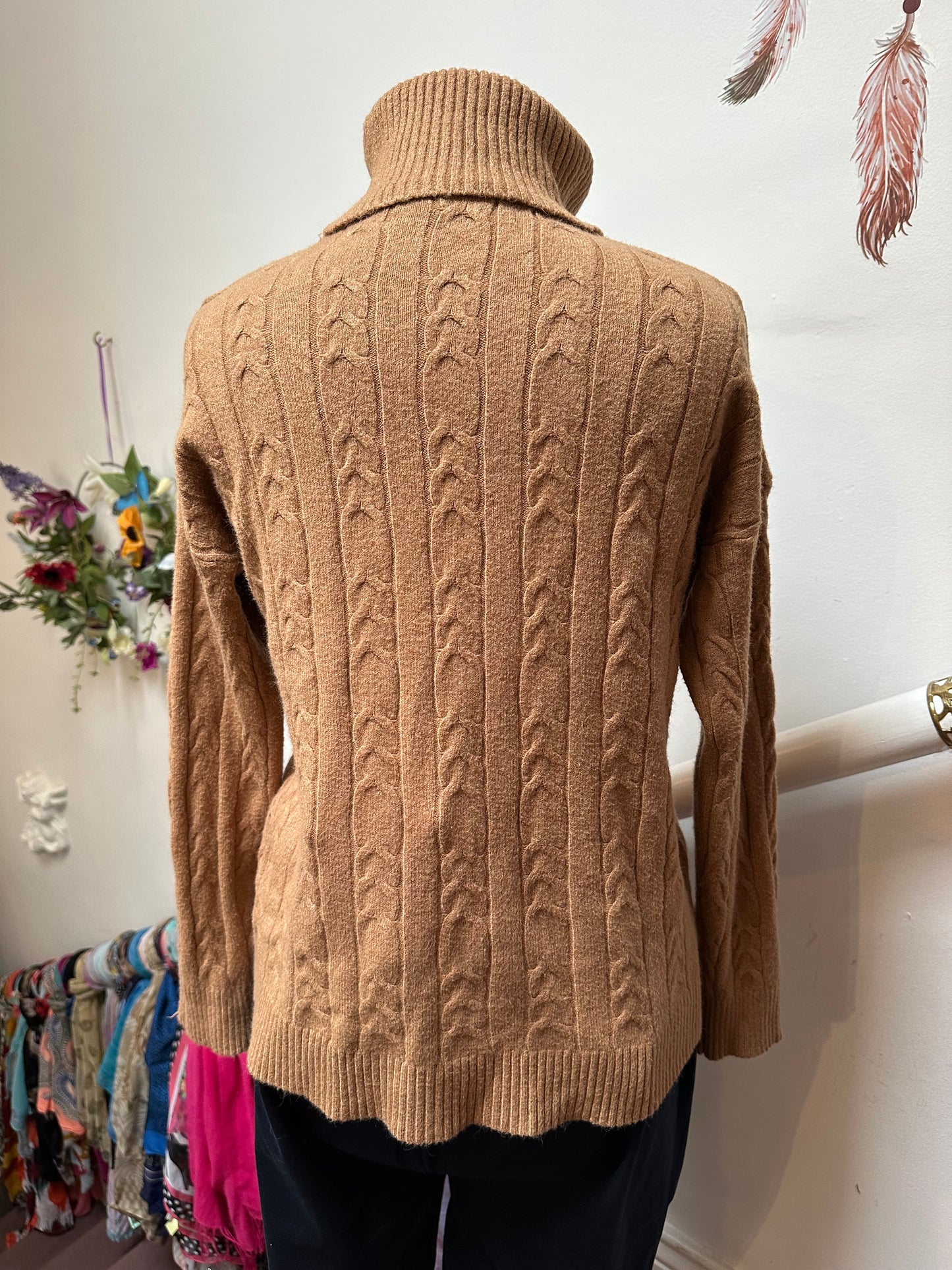 Camel Turtle Neck Super Soft Size L/XL