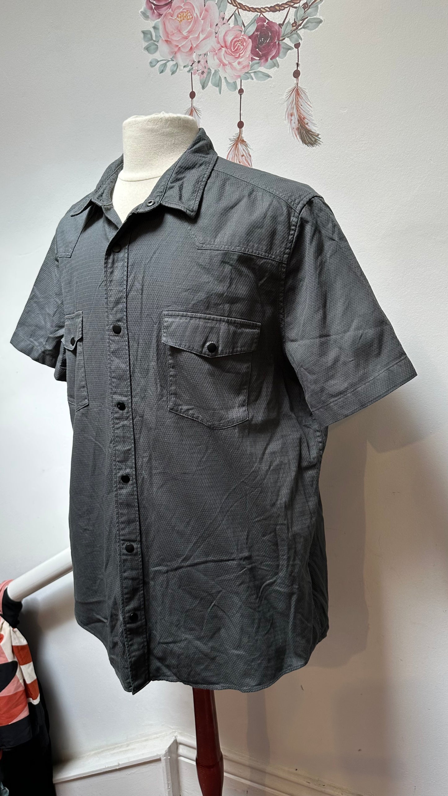 Next Cargo Style Shirt 100% Cotton Size 2XL
