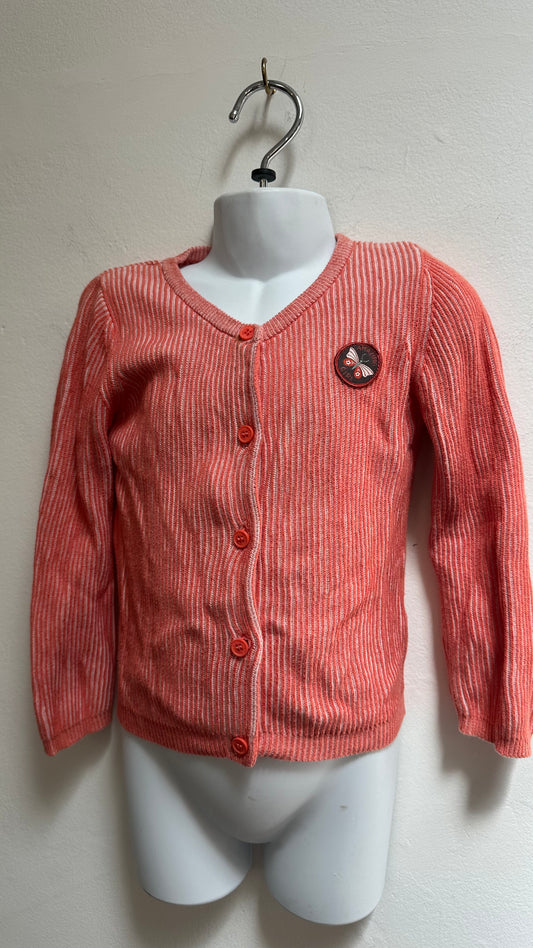 Blue Seven 100% Cotton Cardigan Age 2-3